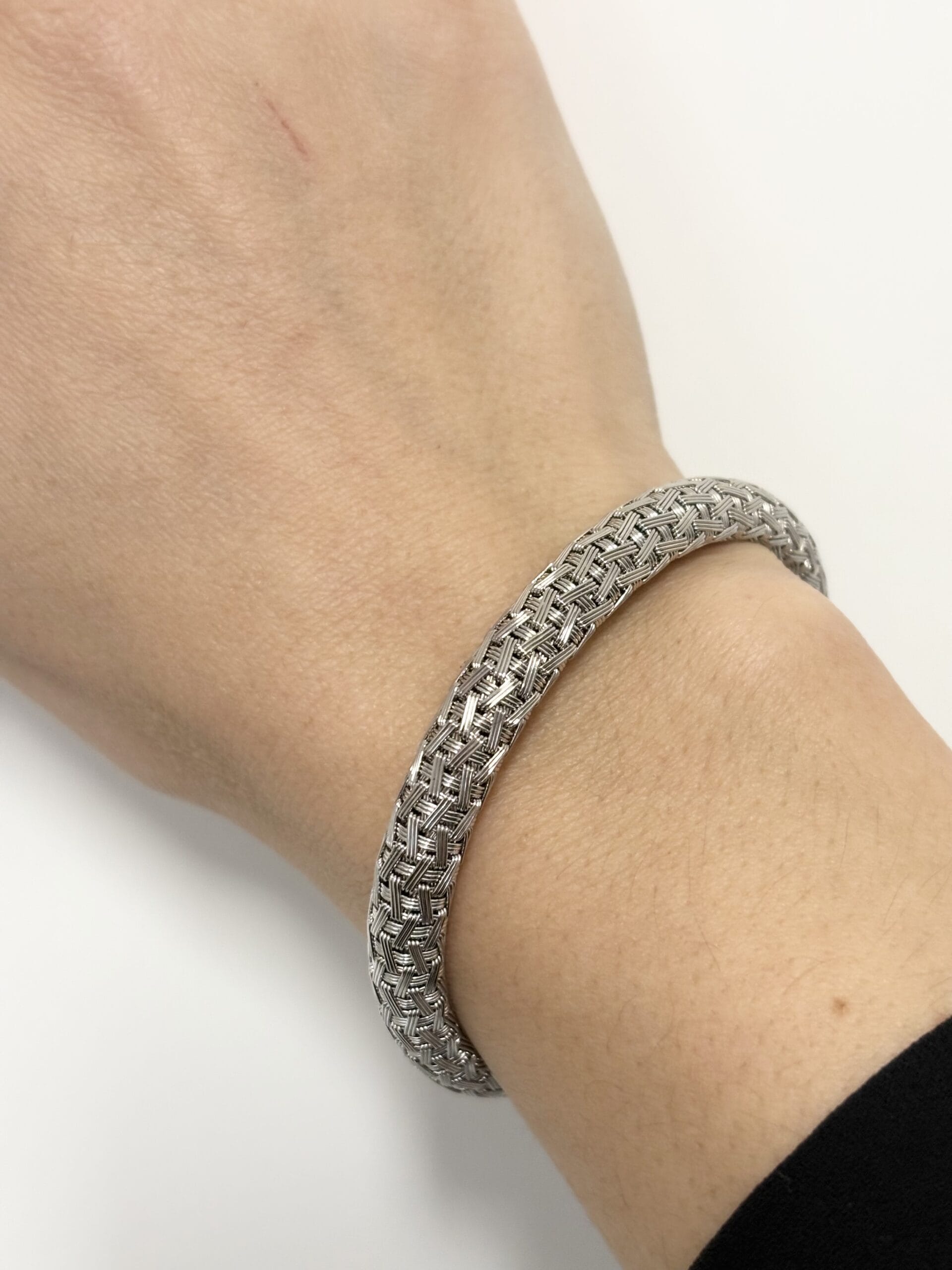 Bracciale filippini verona in oro bianco 18 kt-3