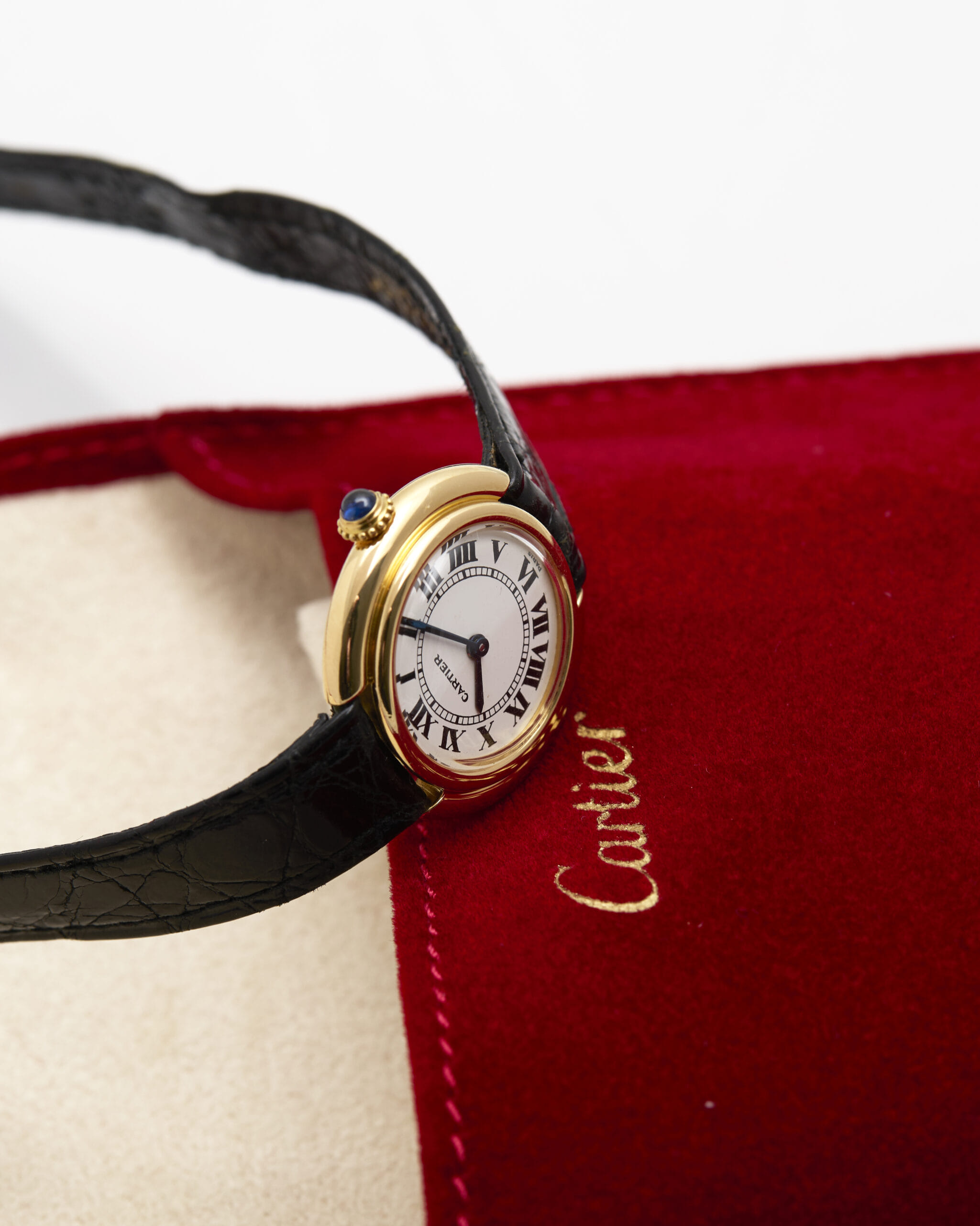 Cartier ellisse lady mecanique oro 18 kt ref 6708-8