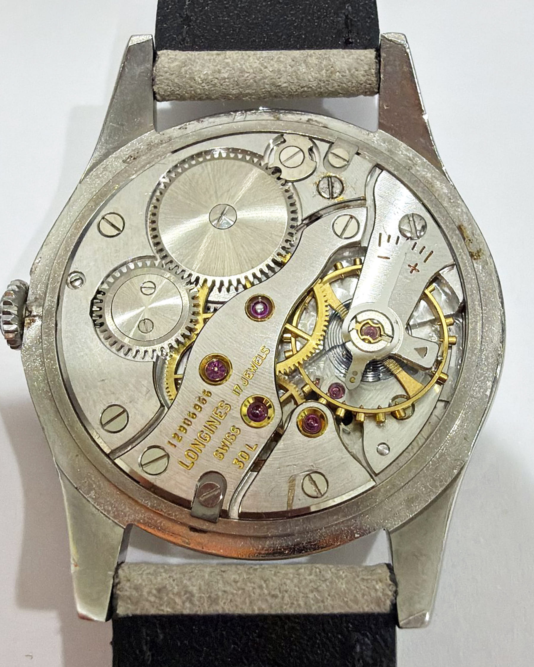 Longines classic vintage steel cal 30l ref 999-7