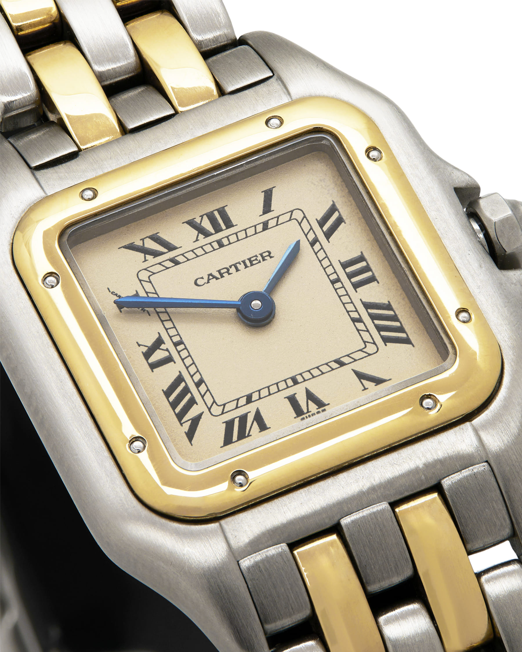 Panthère 22mm two tone 2 rows ref 166921-2