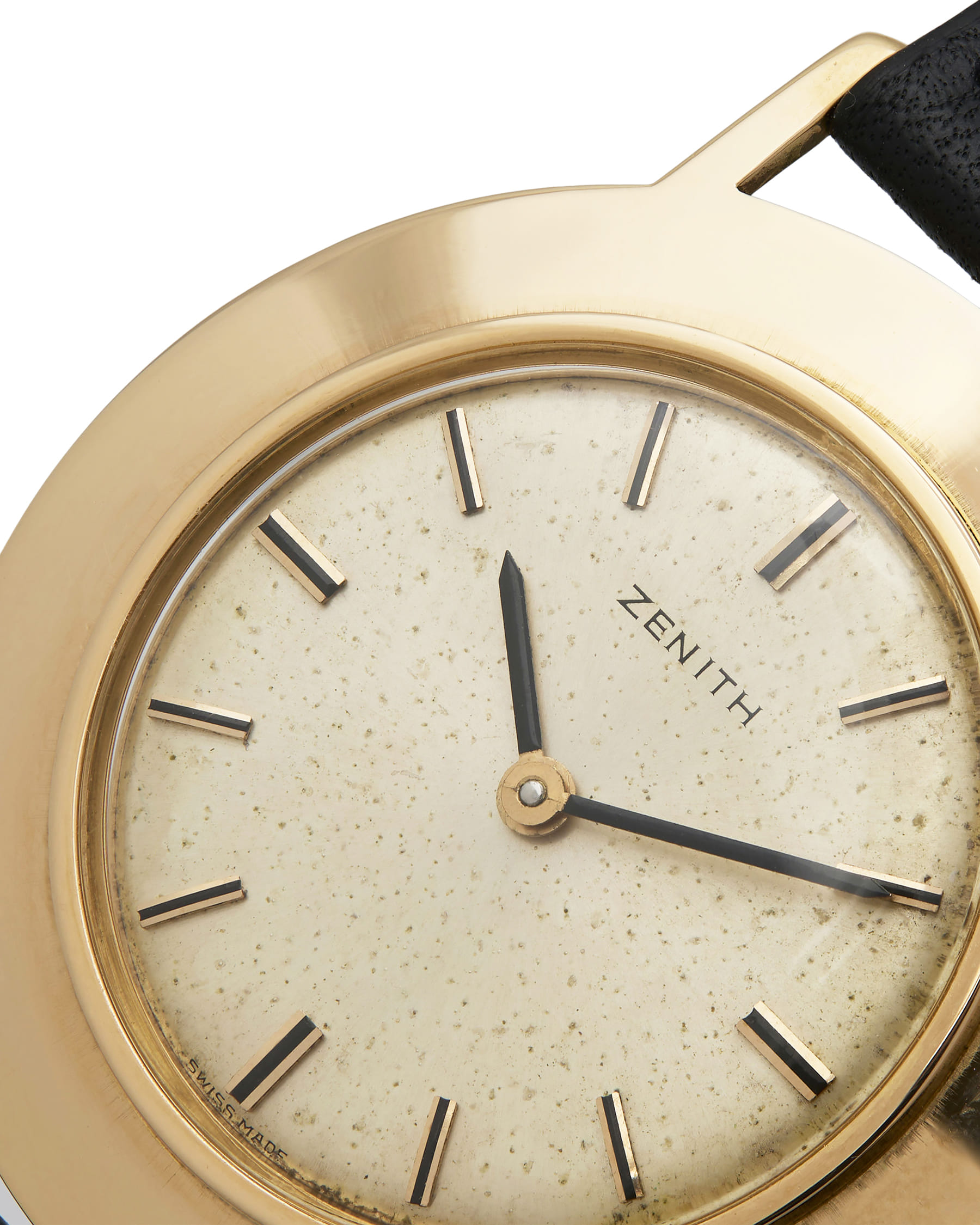 Zenith vintage ufo flat rose gold cal 2310-2
