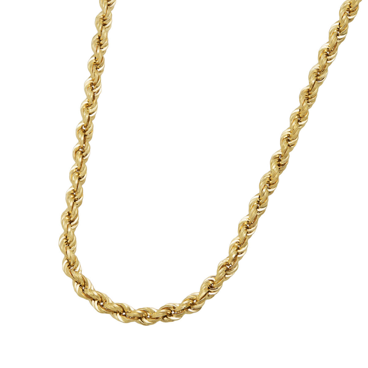 Collana maglia torchon in oro giallo 18kt-1
