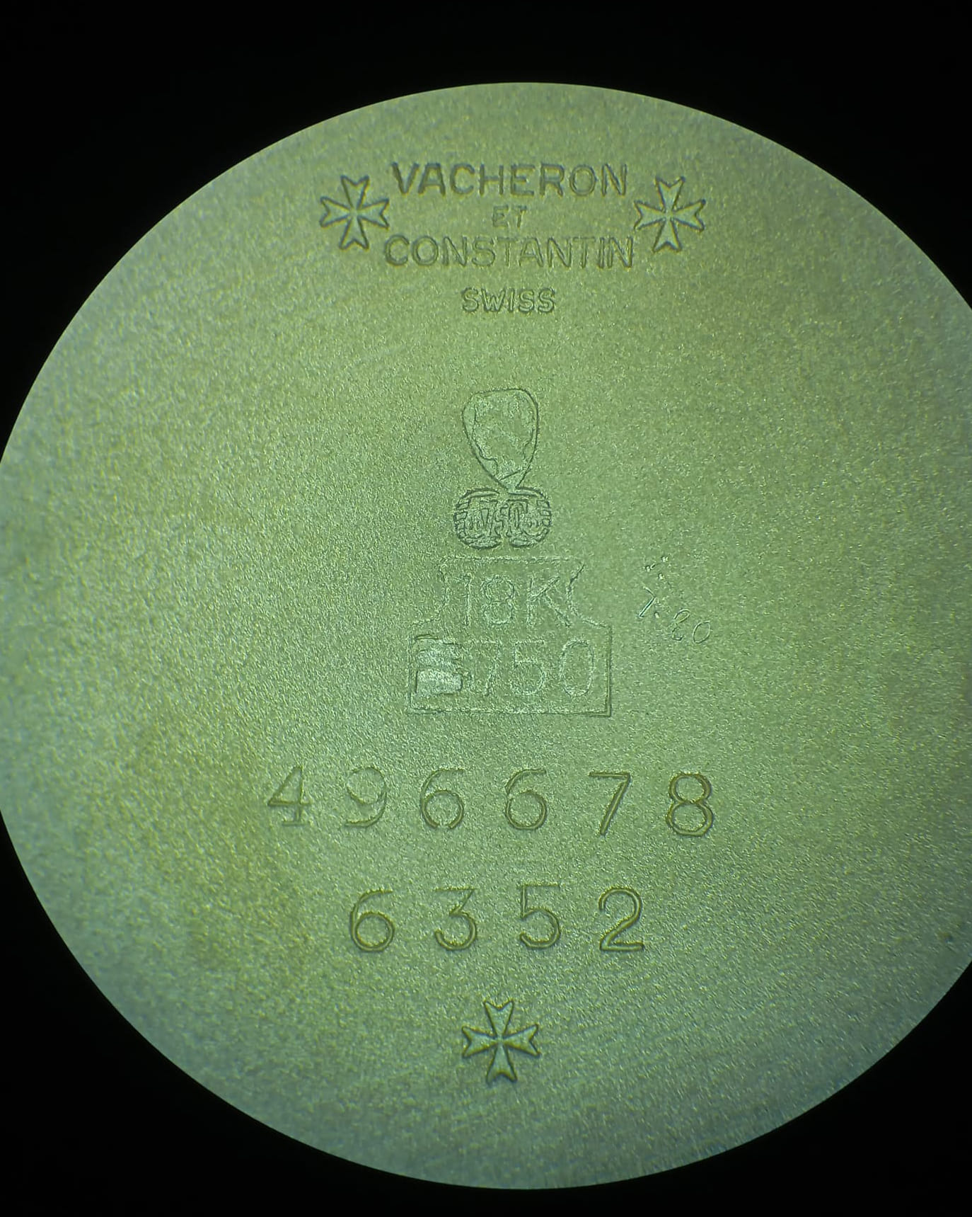 Vacheron constantin patrimony 18 kt ref 6352-10