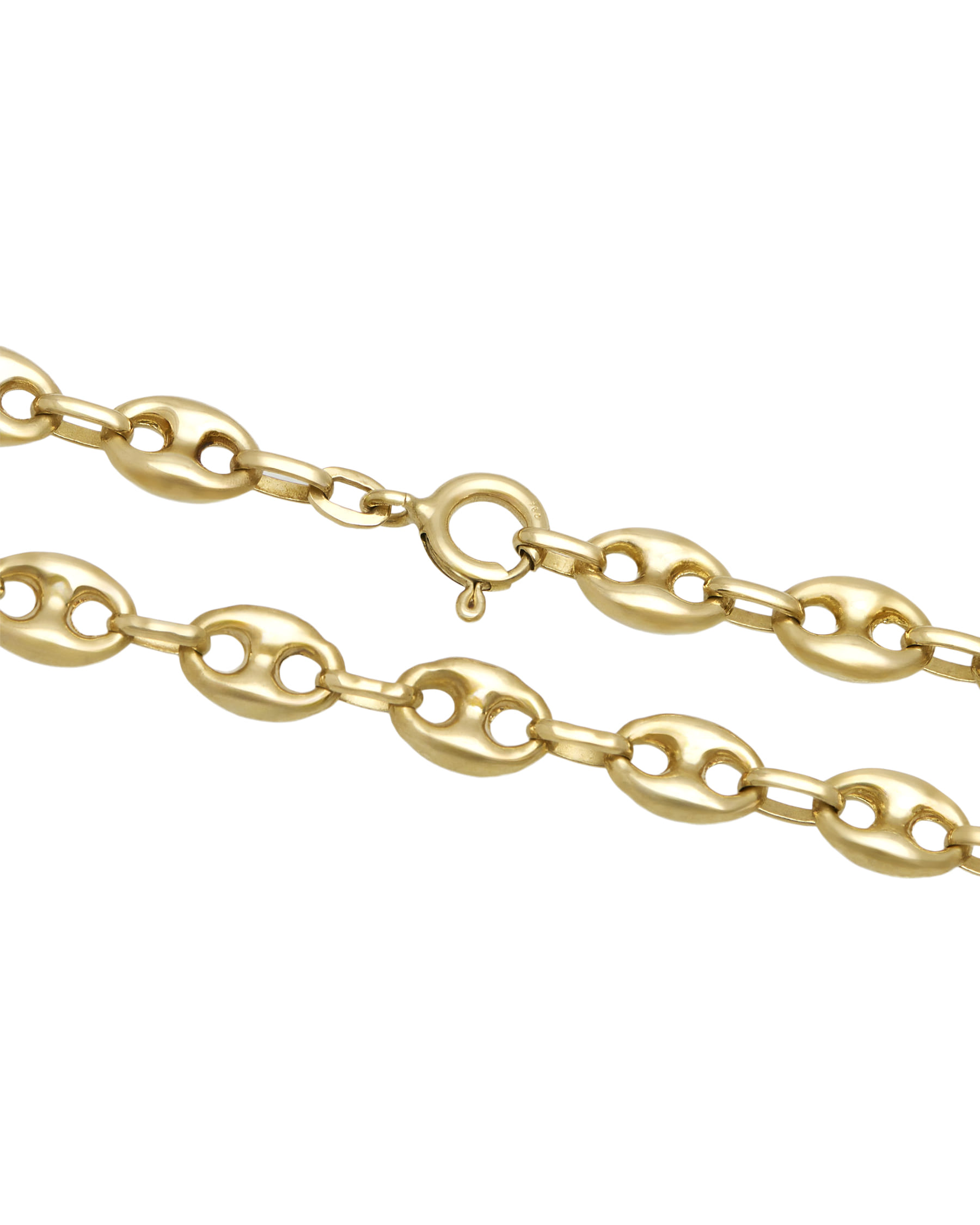 Collana maglia marinara big in oro giallo 18 kt-2