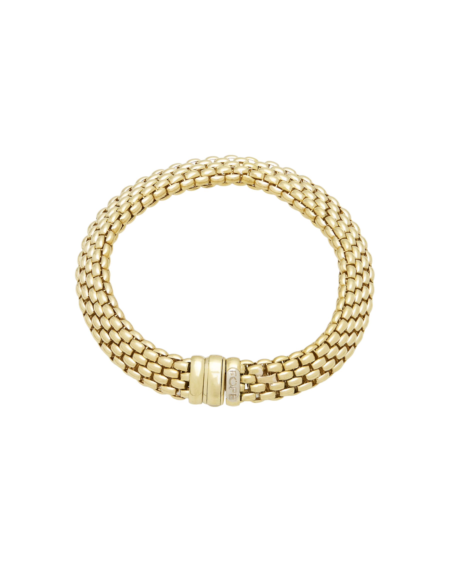 Bracciale fope kaleida in oro giallo 18 kt-1