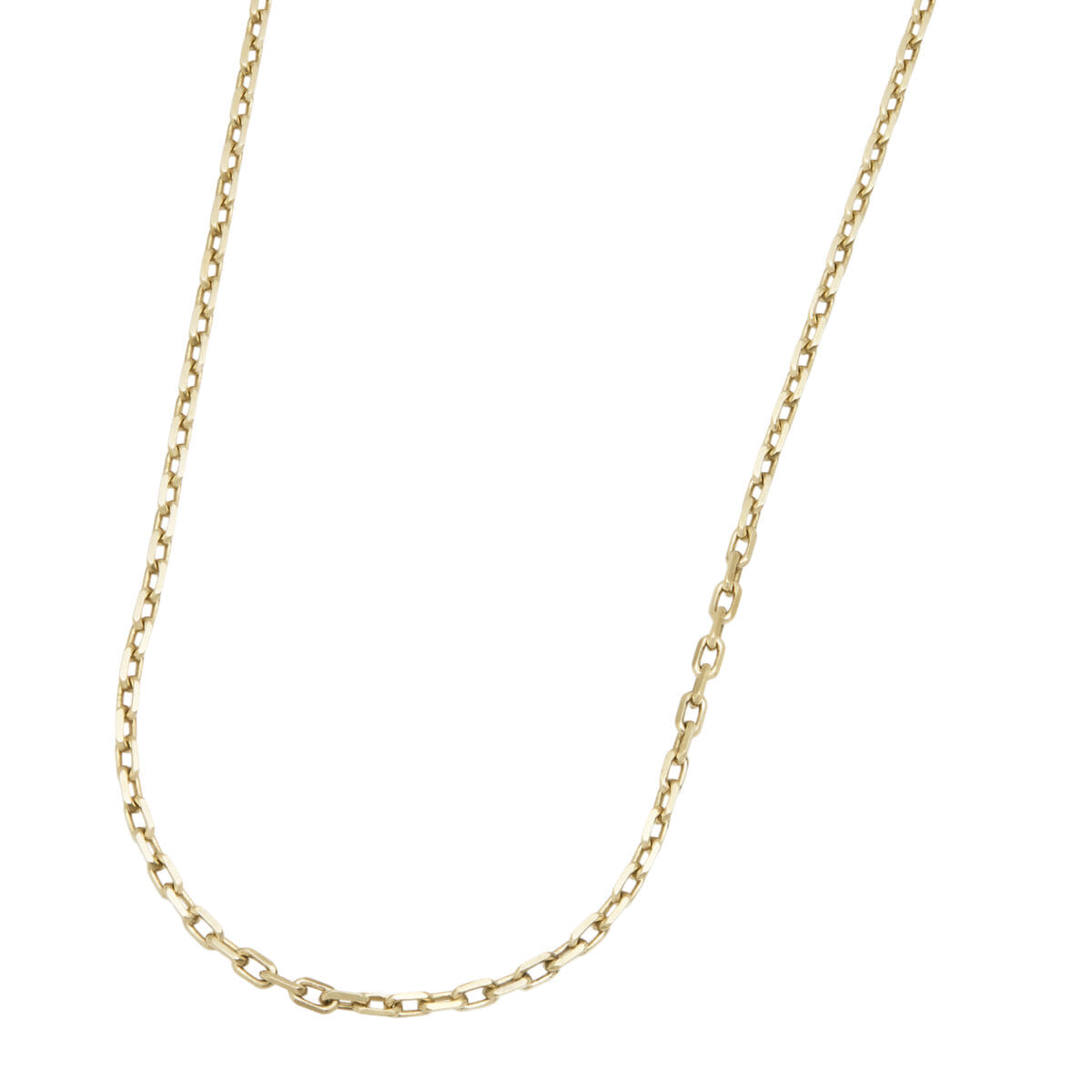 Collana maglia catena in oro giallo 18 kt-1