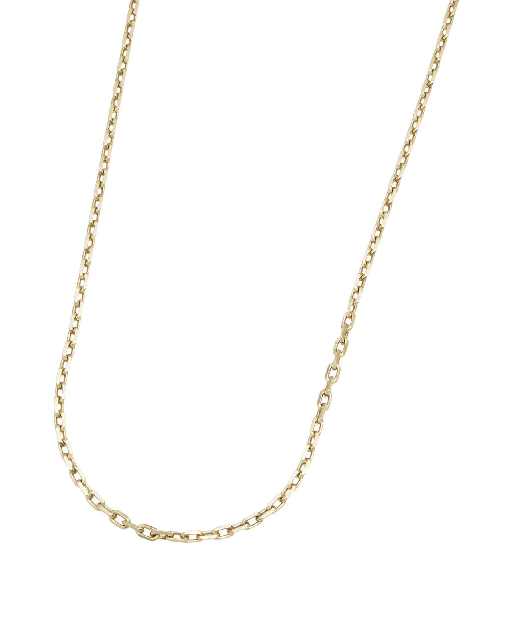Collana maglia catena in oro giallo 18 kt-1