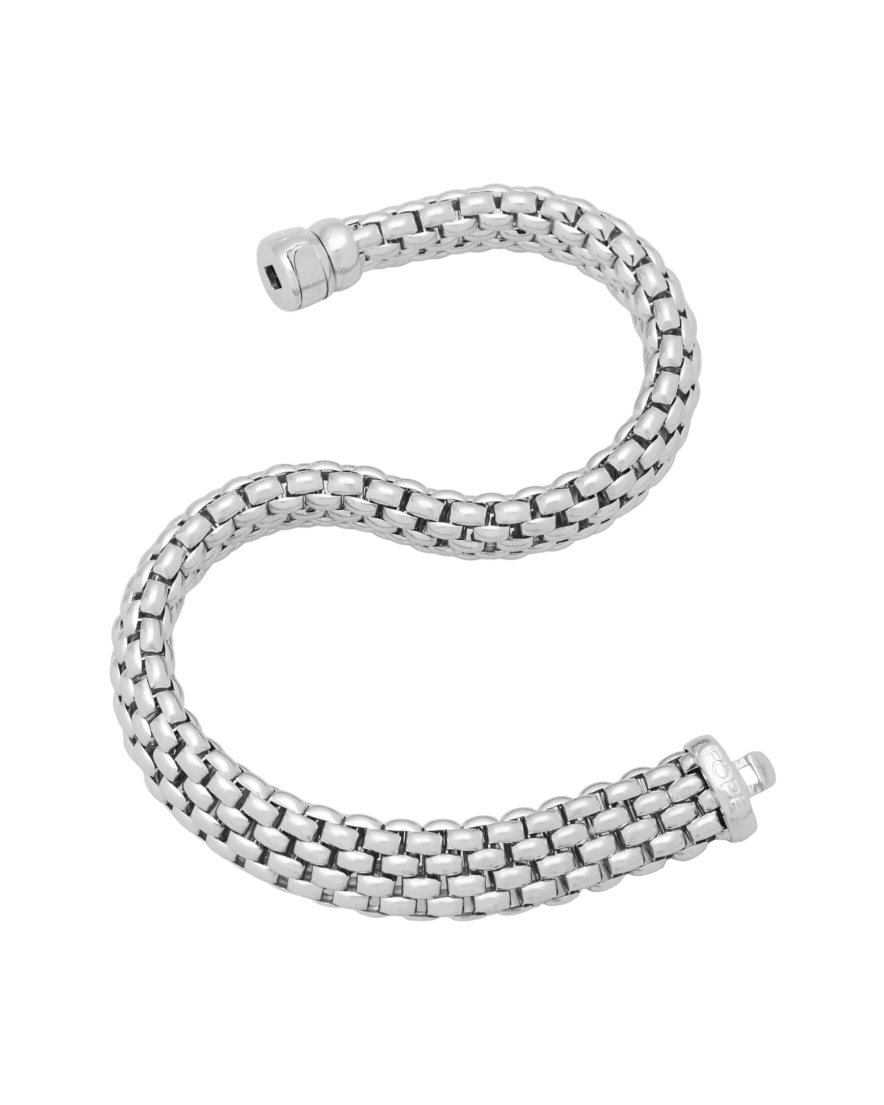 Bracciale fope kaleida in oro bianco 18 kt-2
