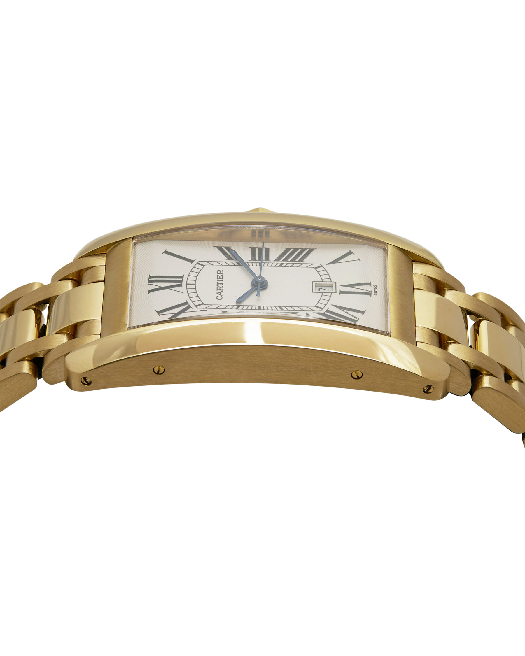 Tank américaine large automatic 18kt ref 1740-3