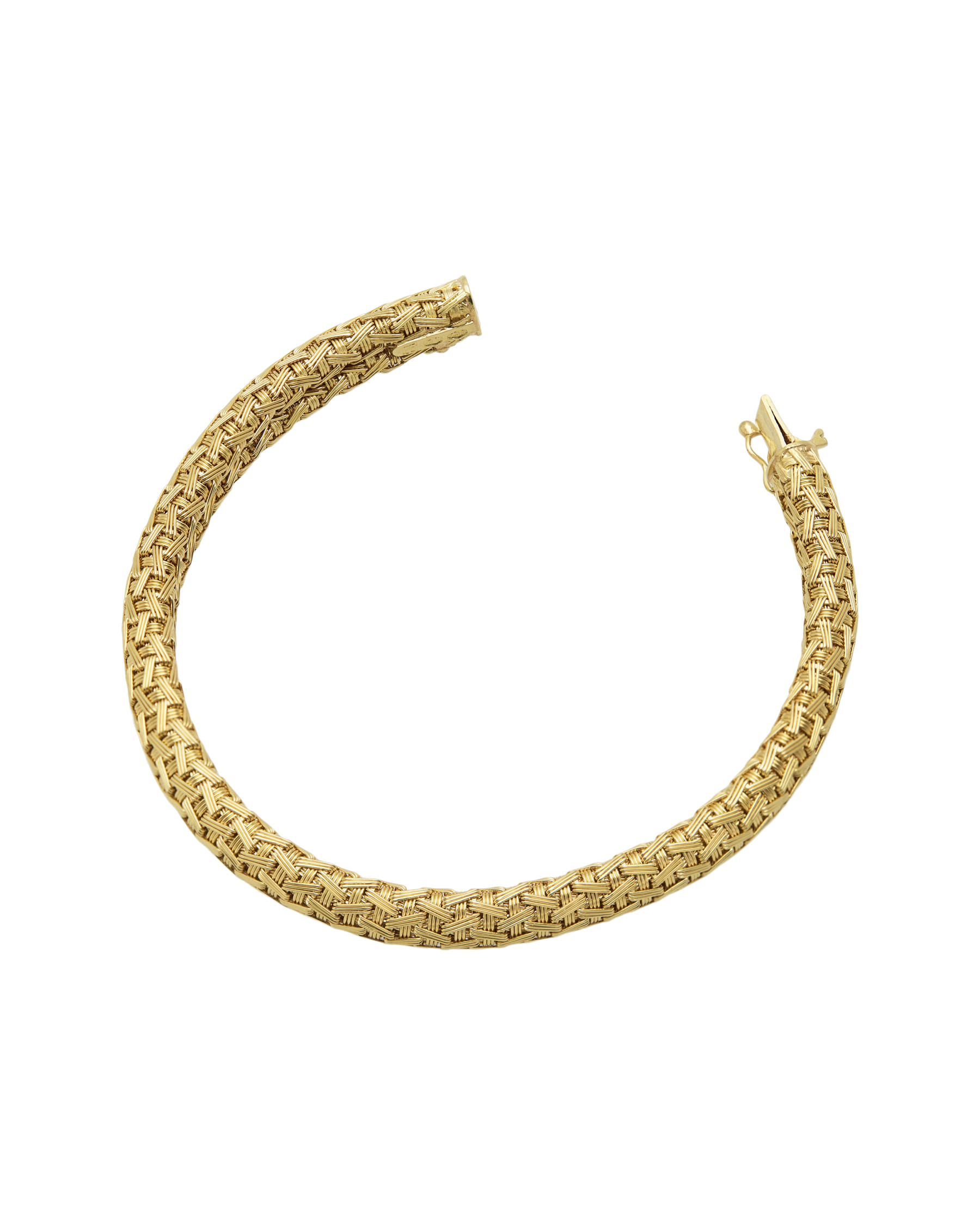 Bracciale fratelli filippini in oro giallo 18 kt-2