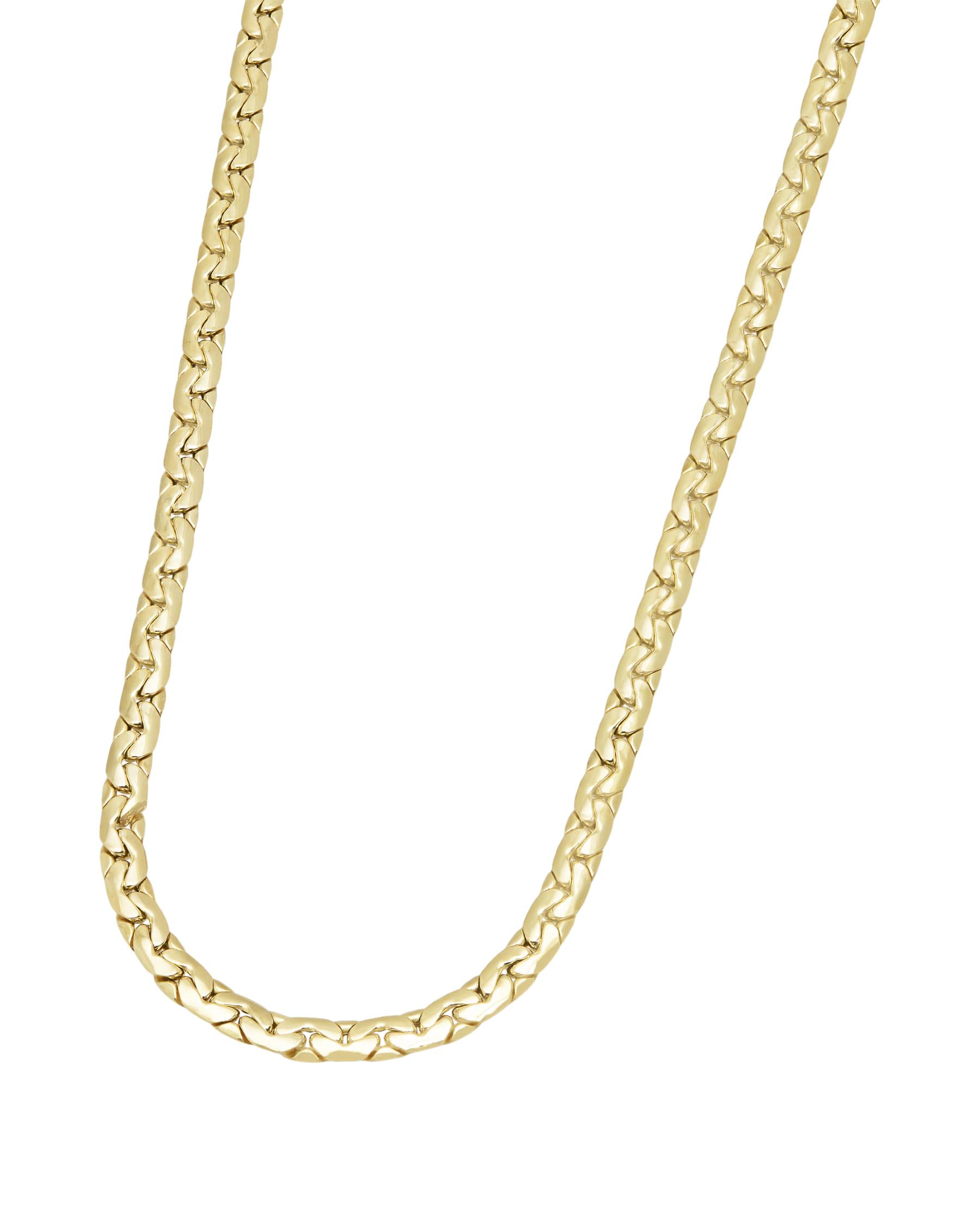 Collana maglia cobra in oro giallo 18 kt-1