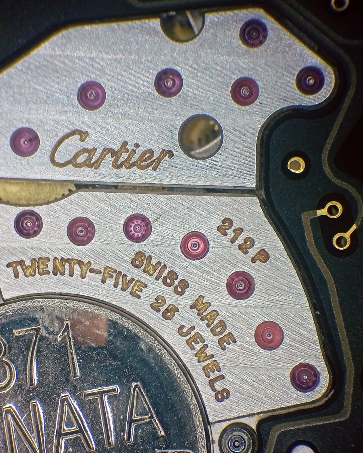 Cartier tank française chronograph steel yellow gold ref 2303-8