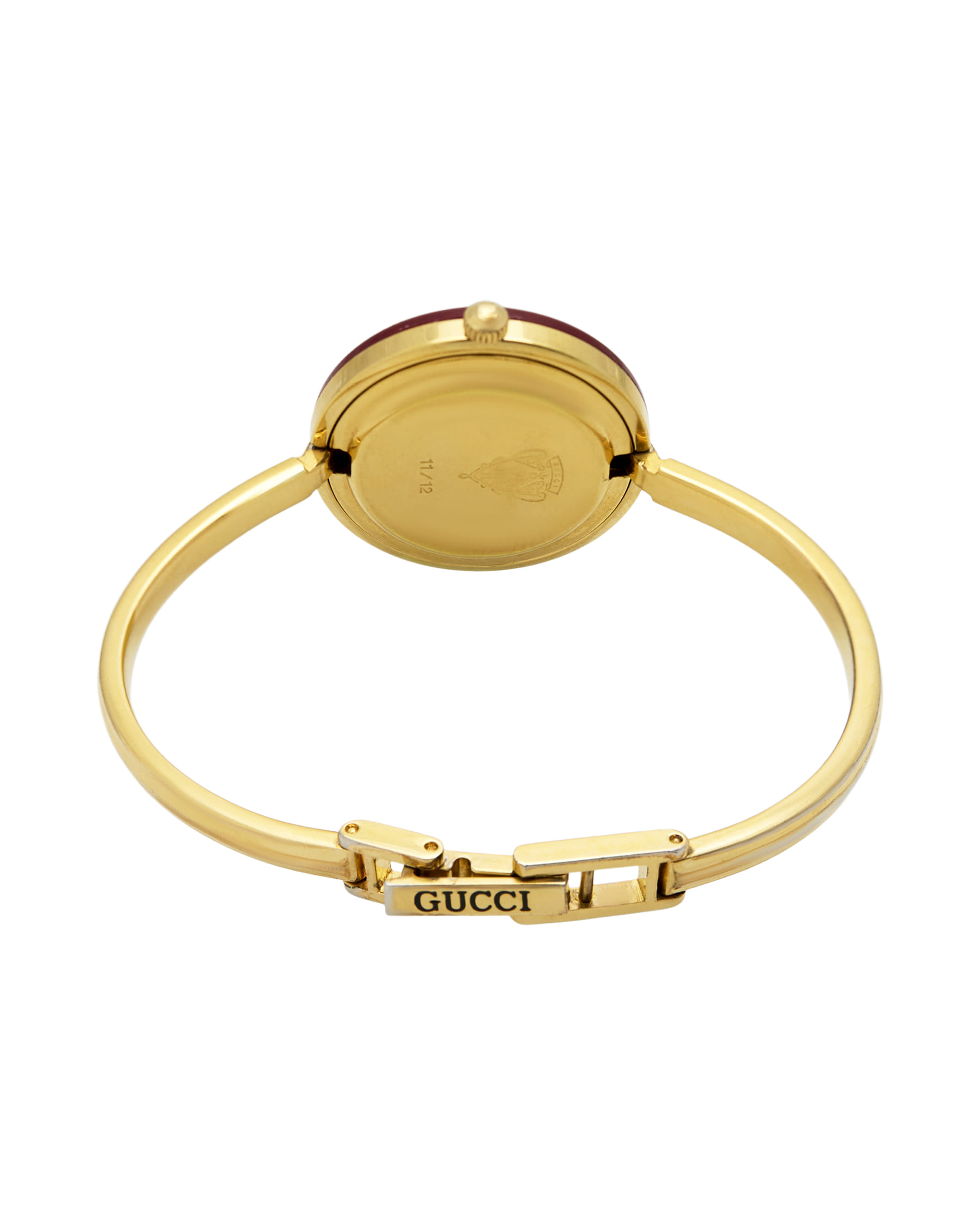 Gucci change bezel 11/12 quartz ladies-3