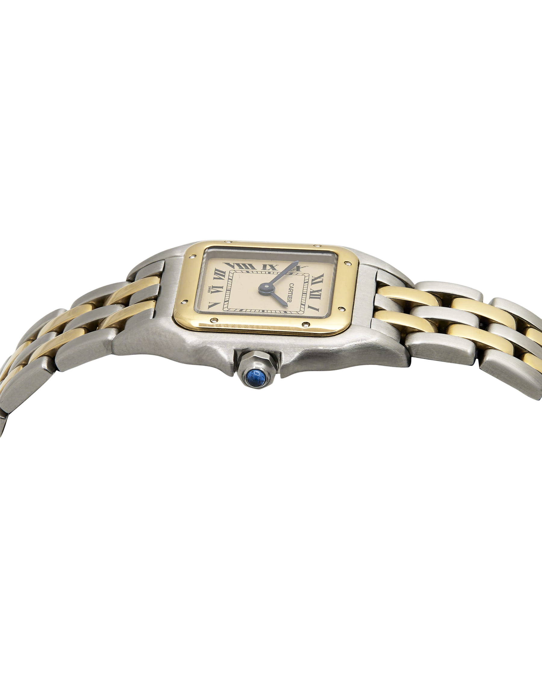 Panthère 22mm two tone 2 rows ref 166921-4