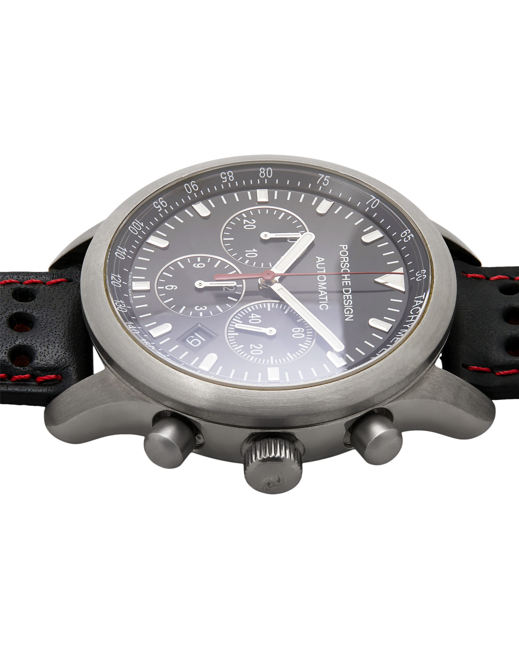 Porsche design dashboard chronograph titan automatik ref. 6612.11/1-4