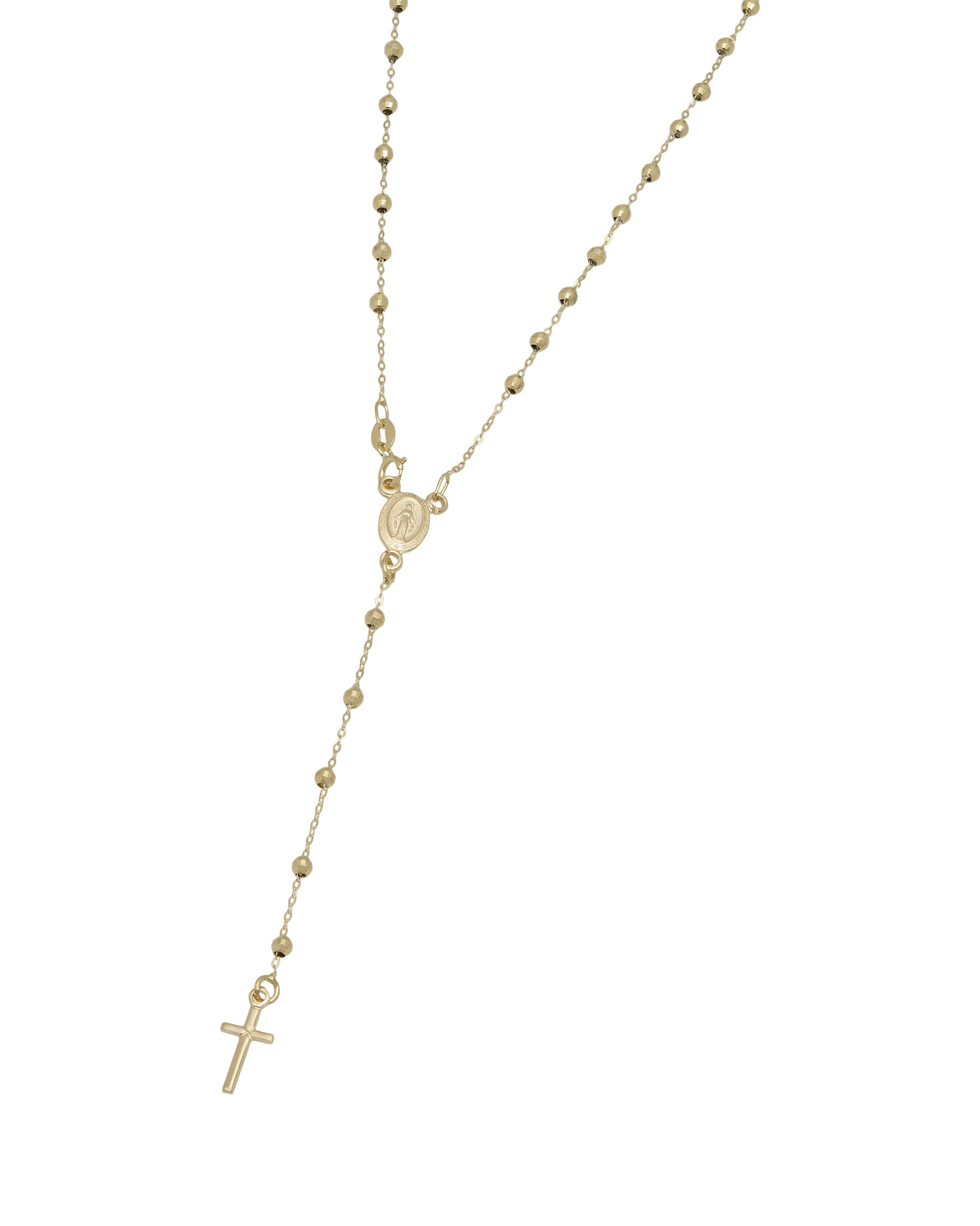 Catenina rosario oro giallo 18kt-1