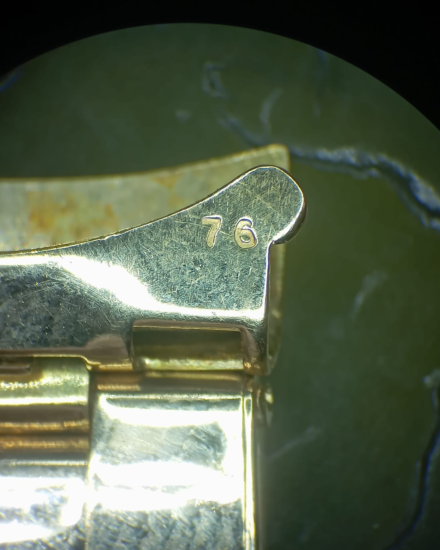 Rolex datejust turn-o-graph black gilt dial ref 1625-11