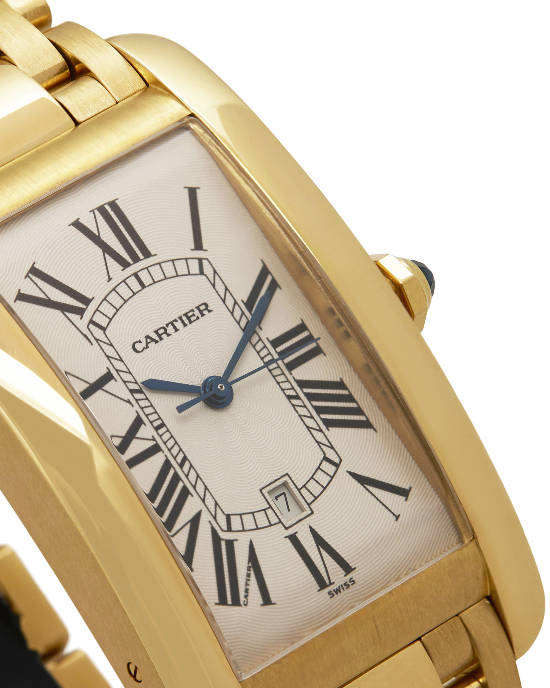 Tank américaine large automatic 18kt ref 1740-2