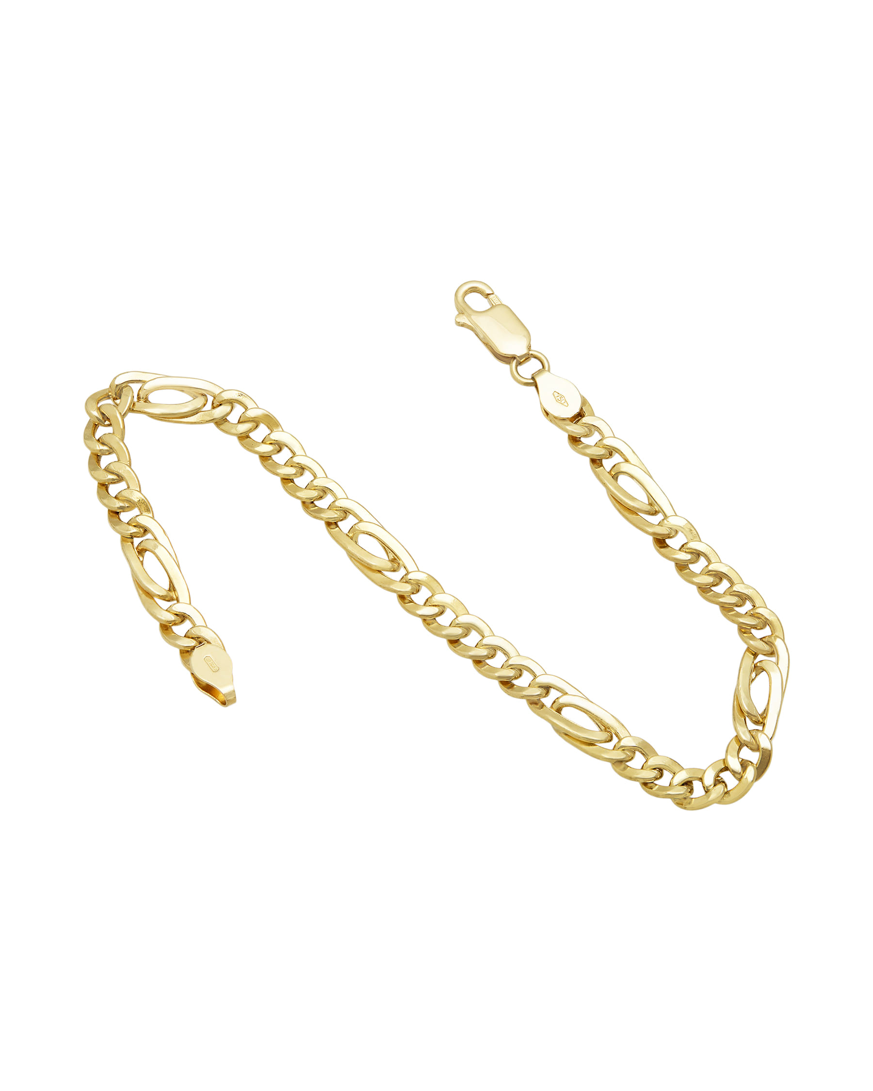 Bracciale 5+1 in oro giallo 18 kt-2