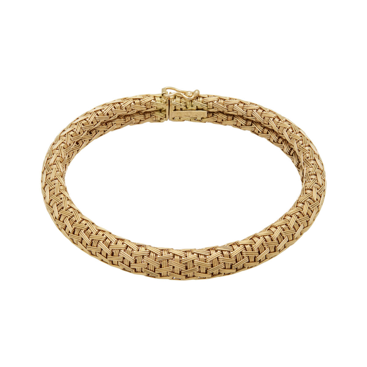 Bracciale fratelli filippini in oro rosa 18 kt-1