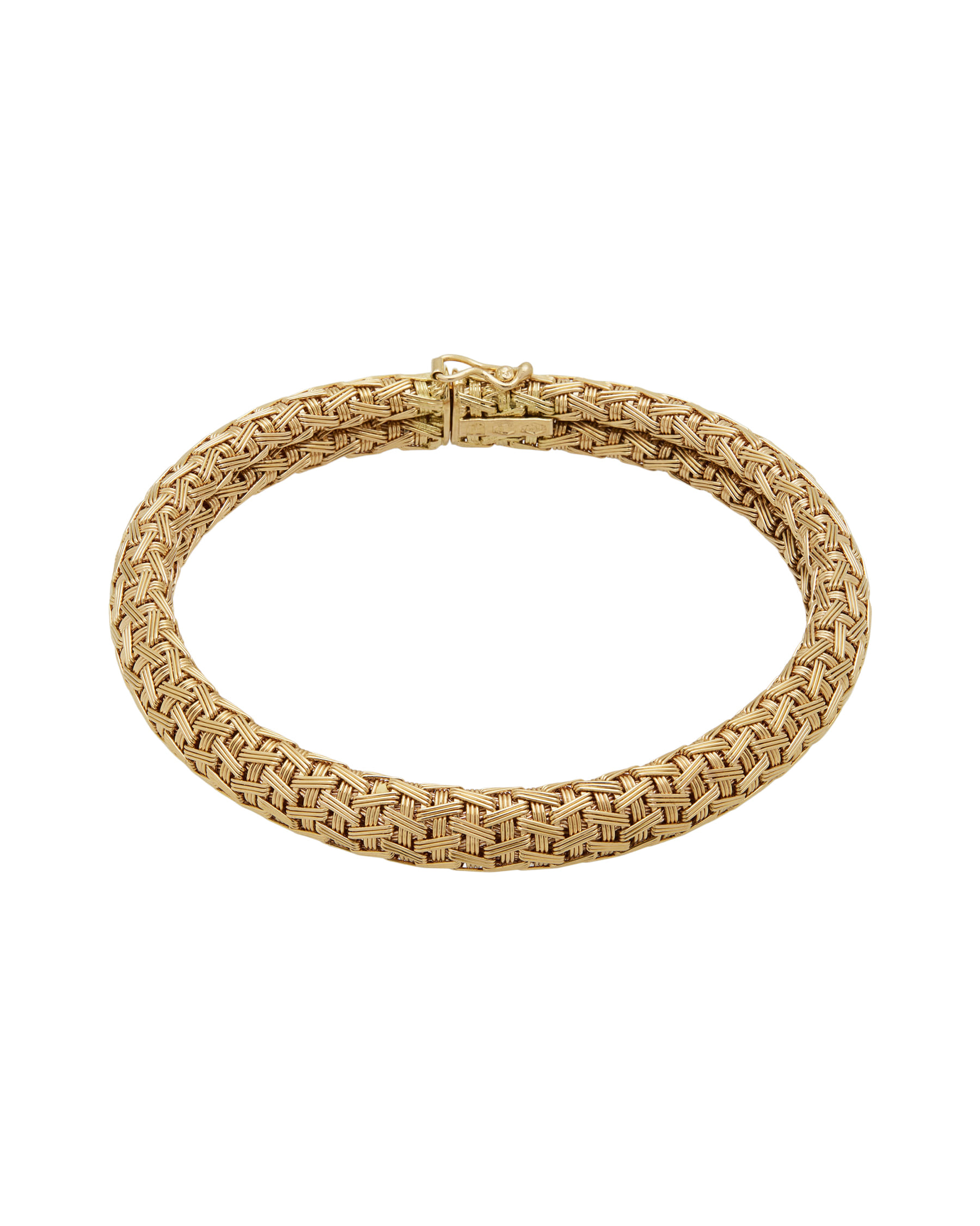 Bracciale fratelli filippini in oro rosa 18 kt-1