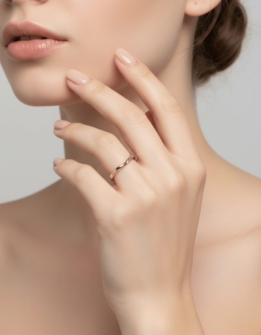 Anello cuore pandora forever in argento rosato-3