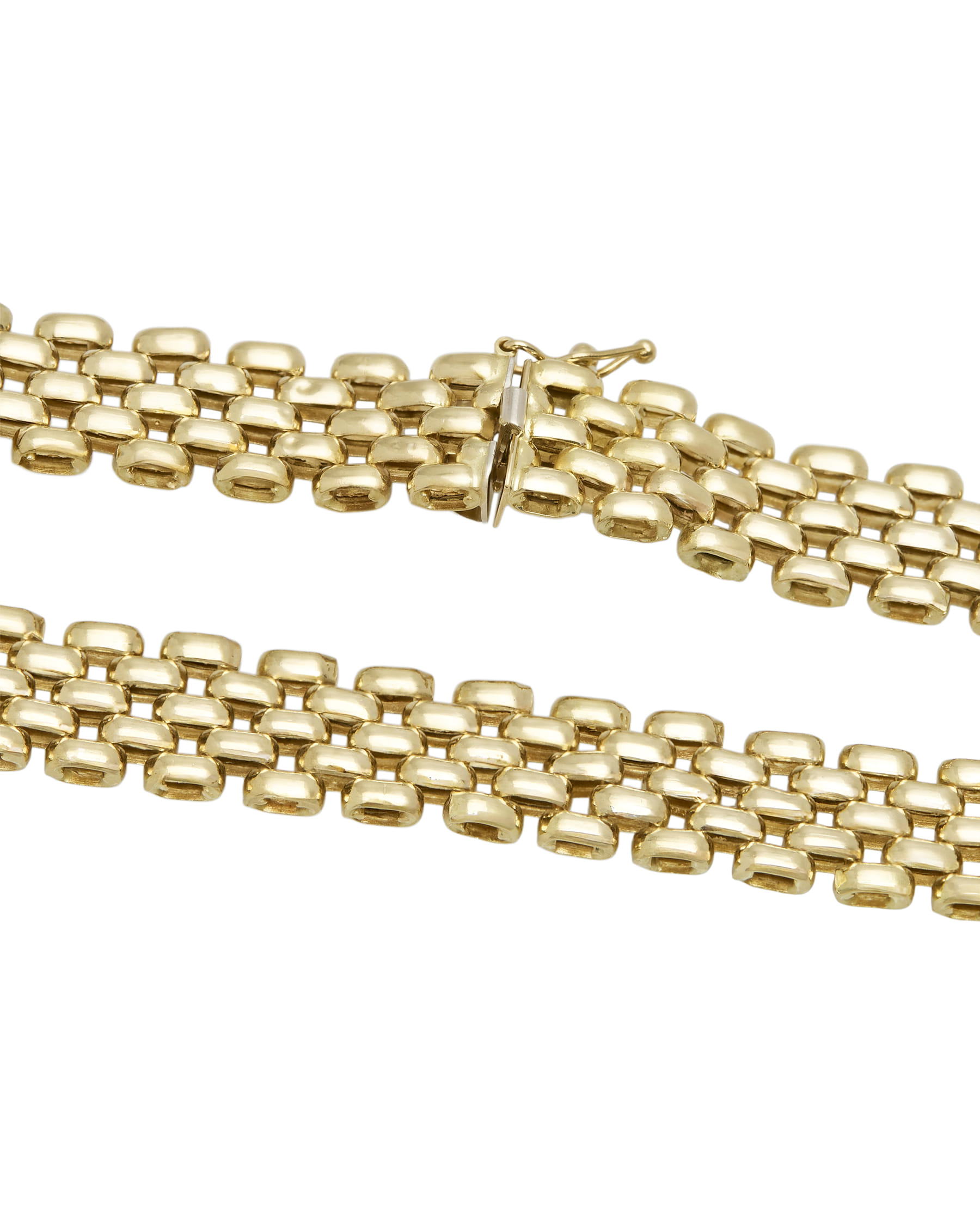 Girocollo maglia panther oro giallo 18 kt-2