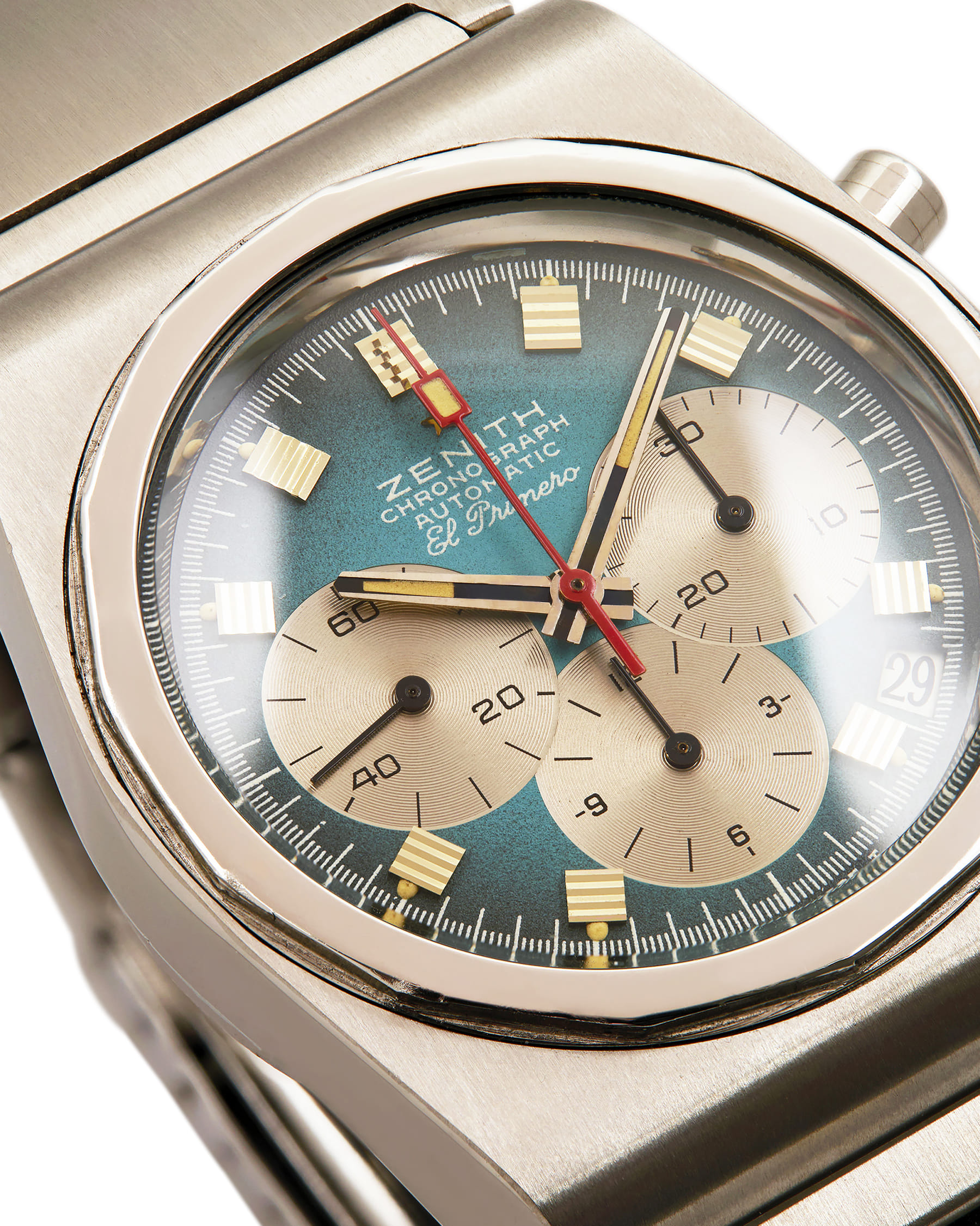 Zenith defy el primero turquoise dial a782-2