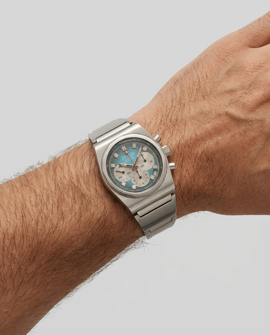 Zenith defy el primero turquoise dial a782-6