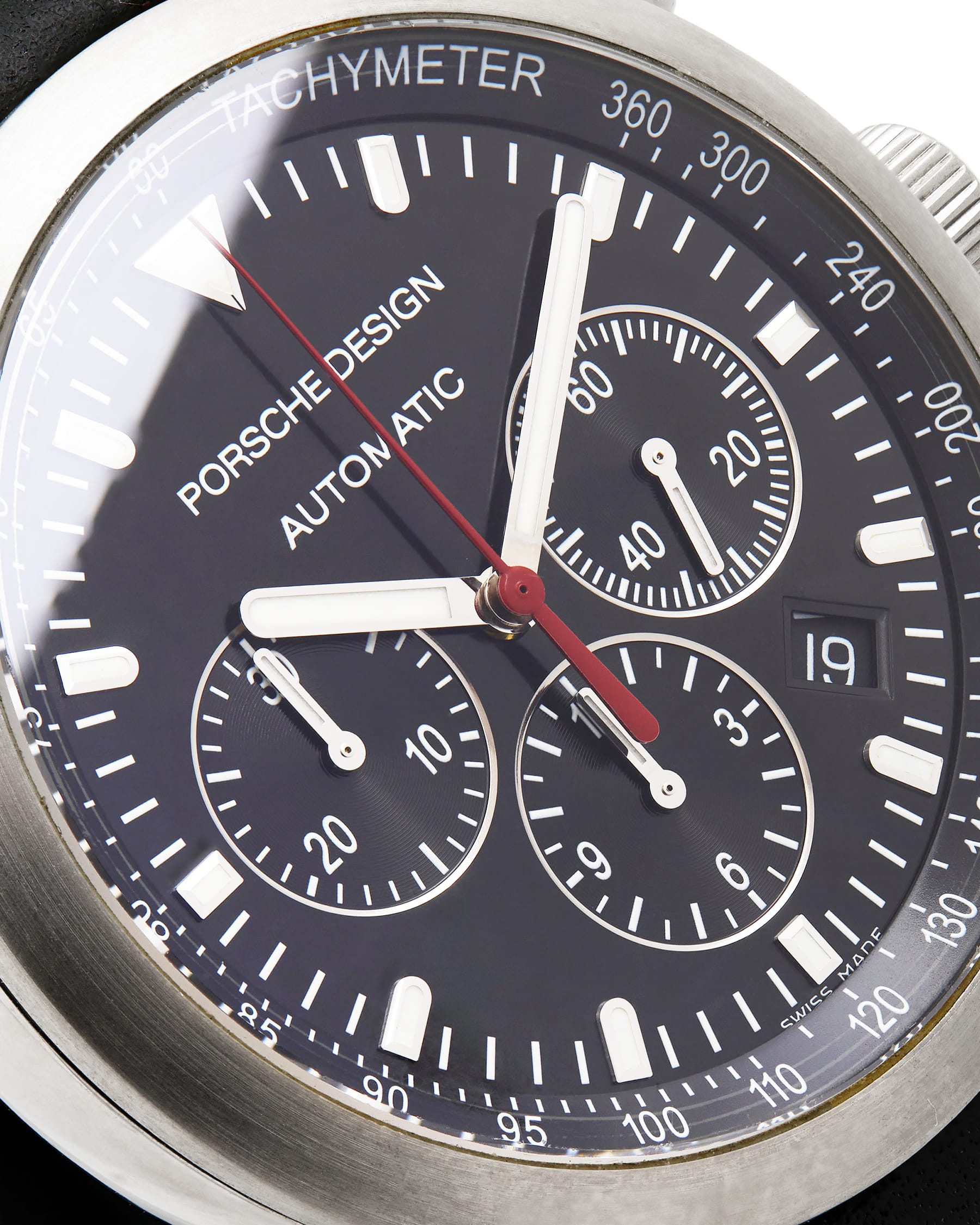 Porsche design dashboard chronograph titan automatik ref. 6612.11/1-2