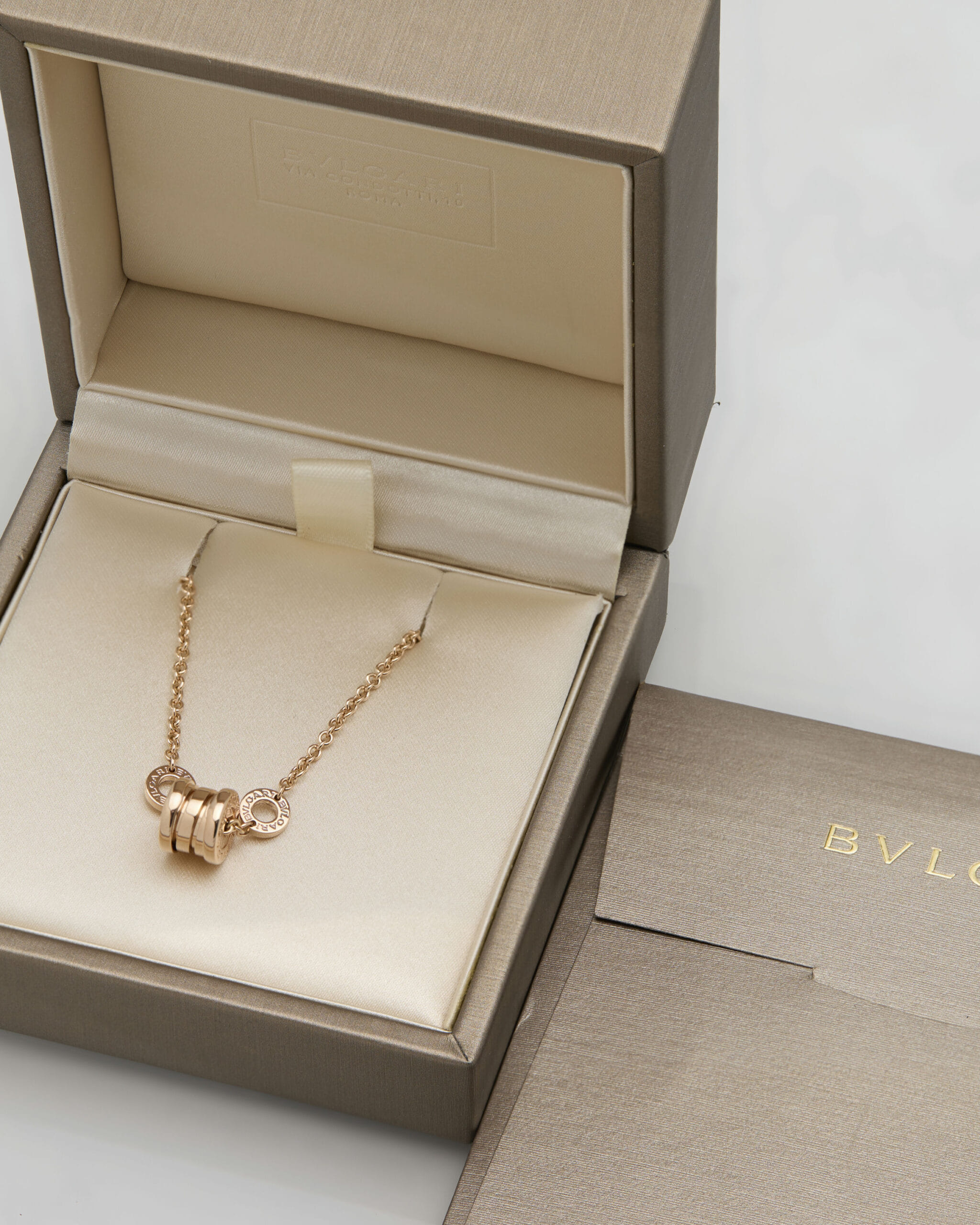 Bracciale bulgari b.zero in oro rosa 18 kt-3