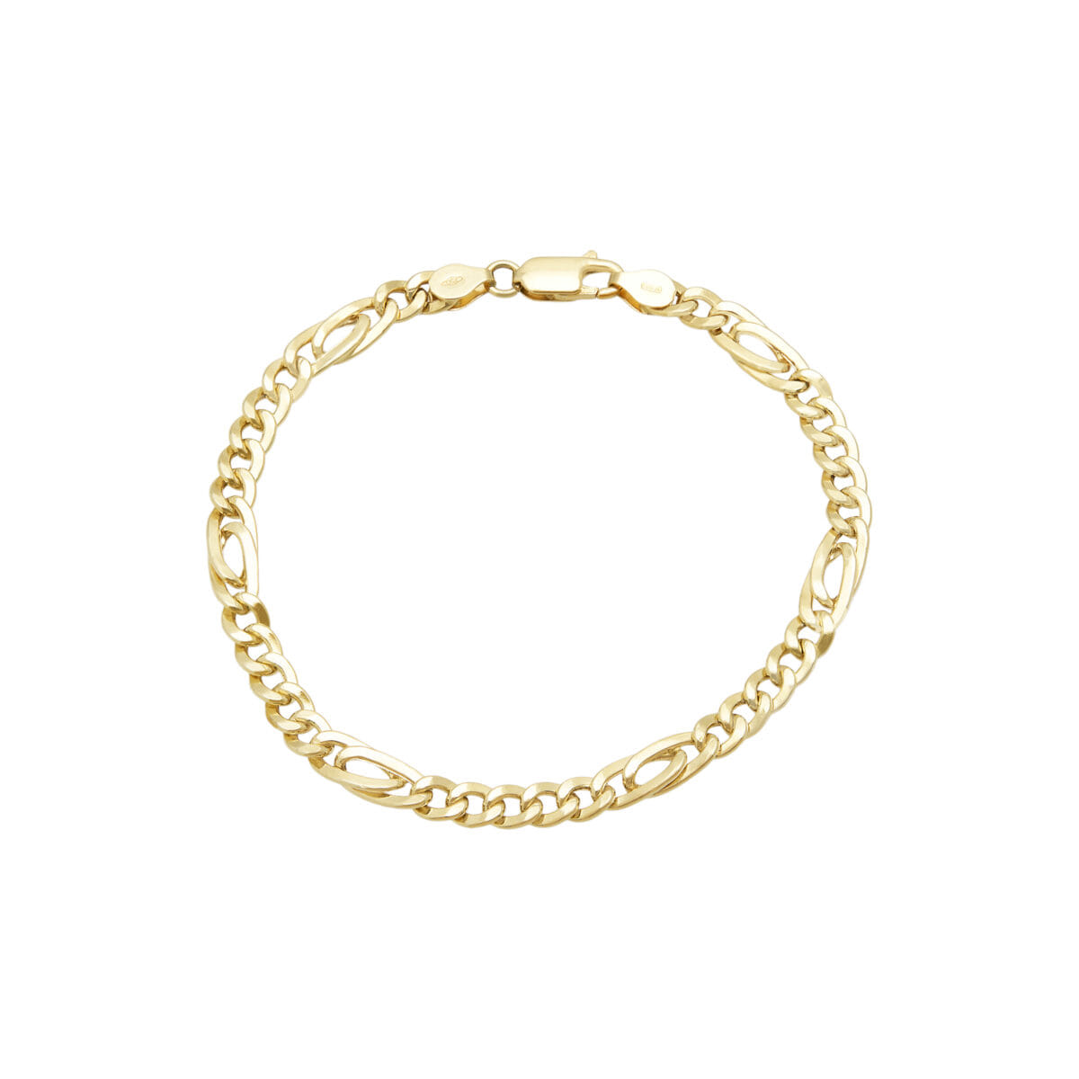 Bracciale 5+1 in oro giallo 18 kt-1
