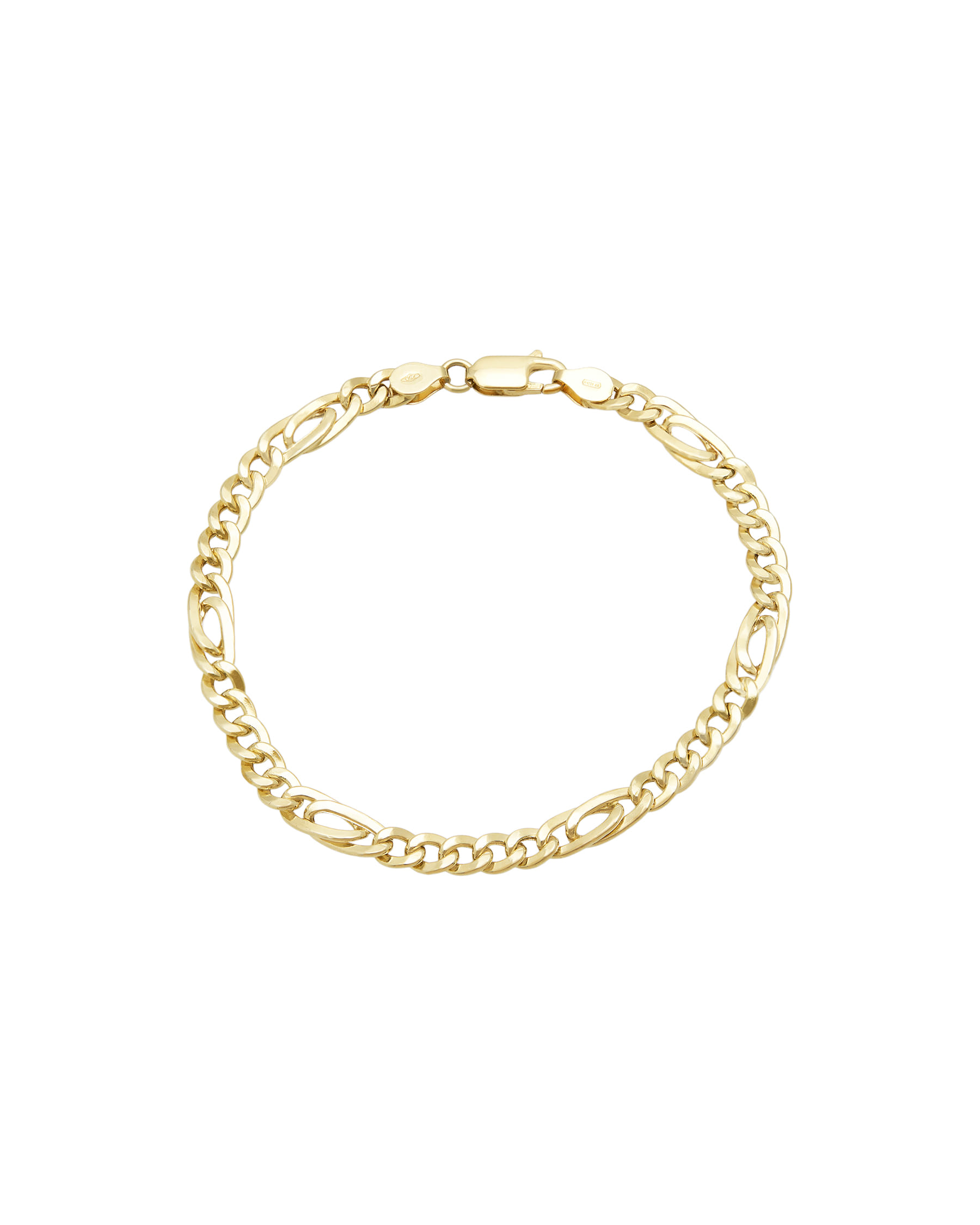 Bracciale 5+1 in oro giallo 18 kt-1