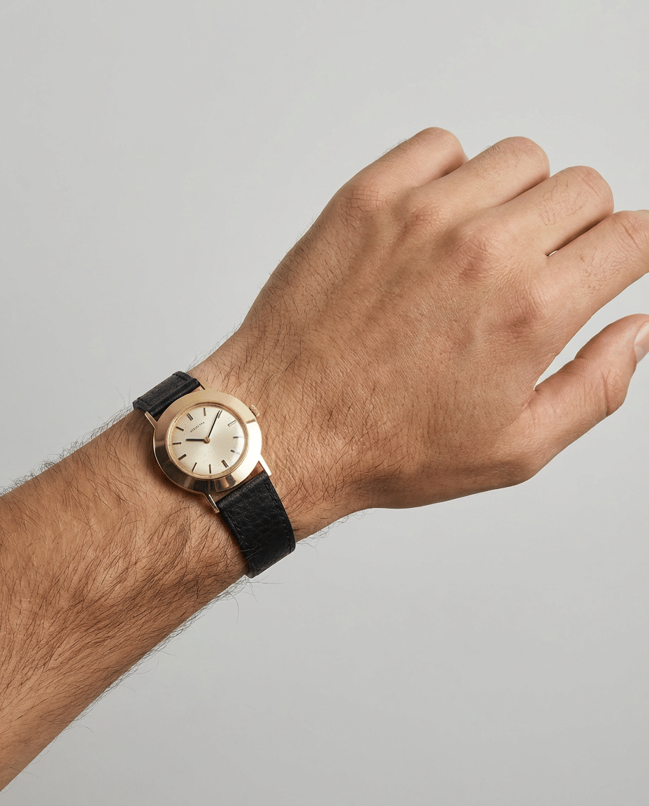 Zenith vintage ufo flat rose gold cal 2310-7