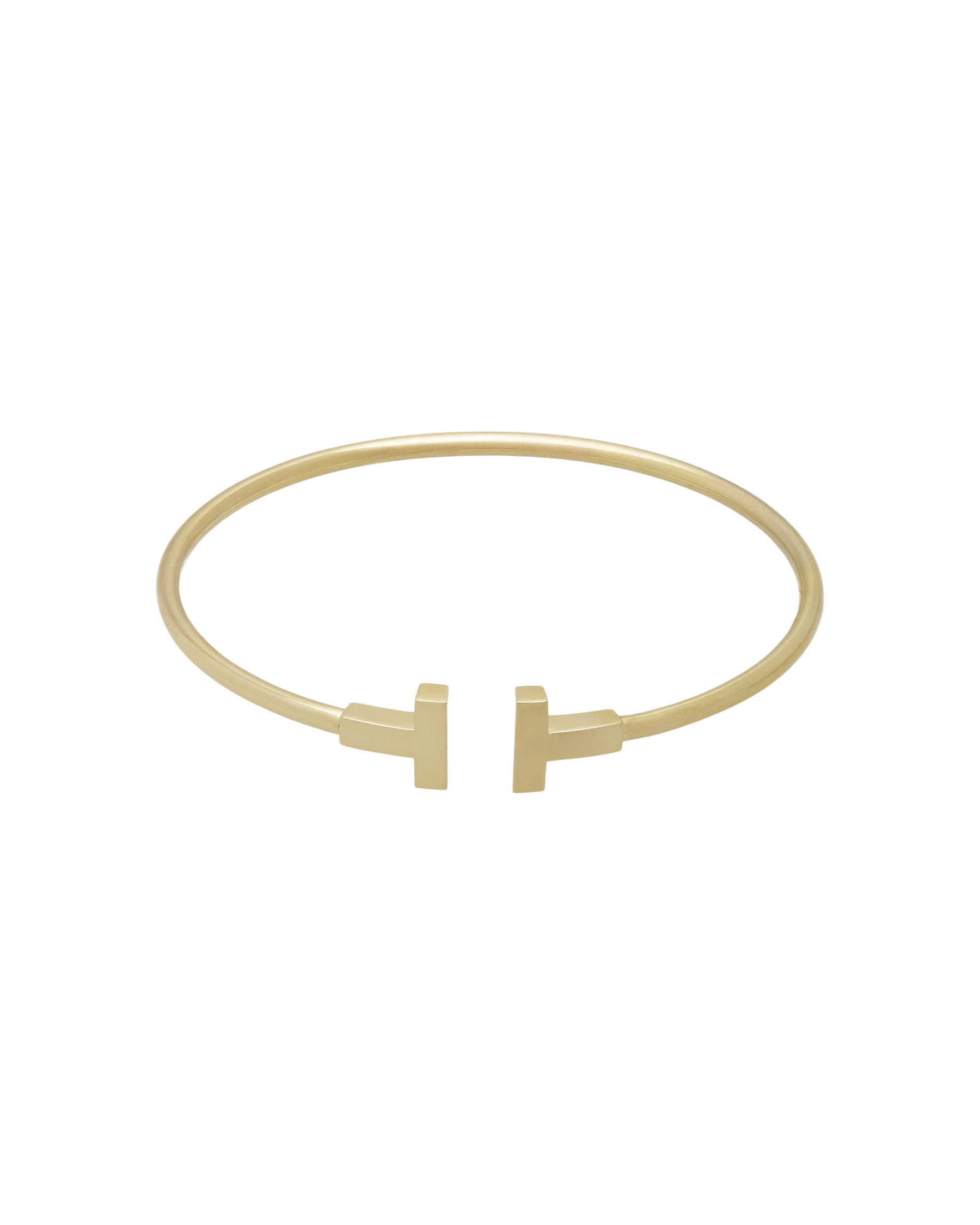 Bracciale tiffany collezione t wire in oro giallo-1