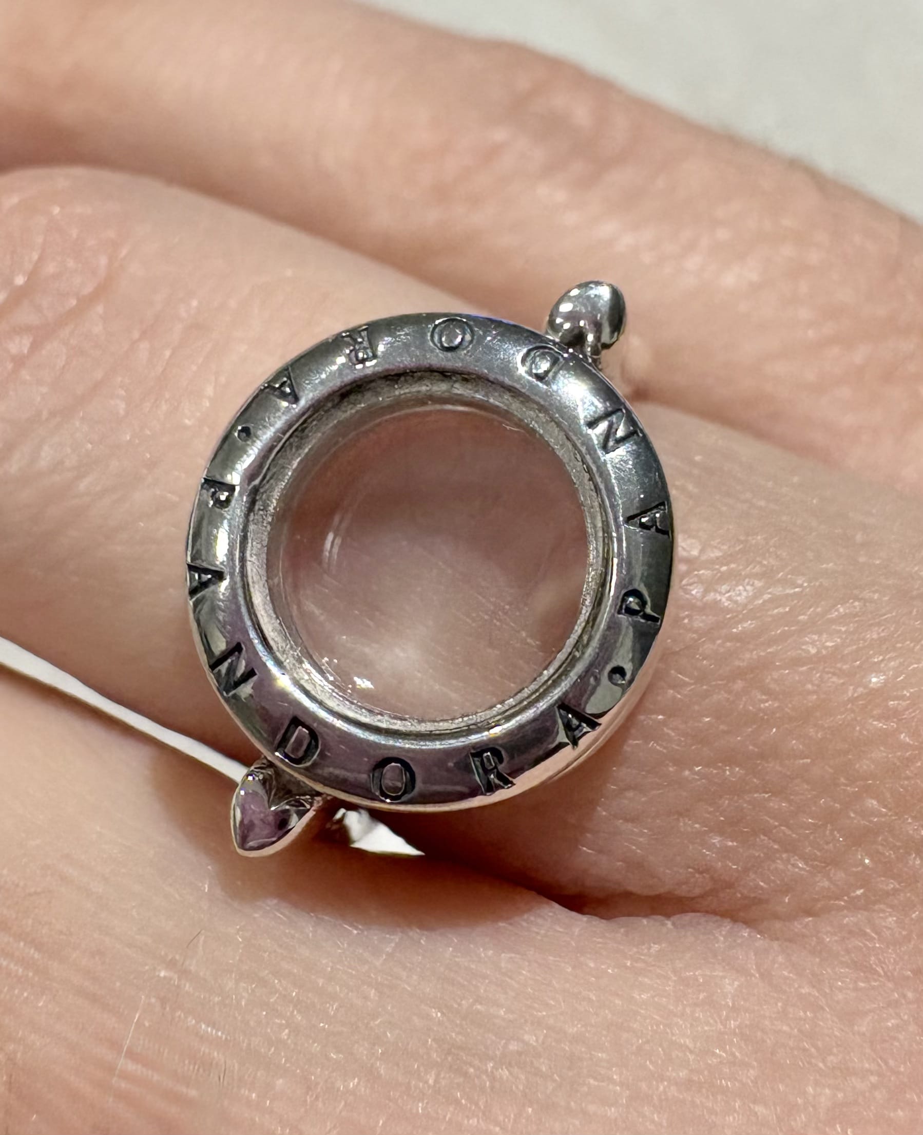 Anello pandora petite memories in argento 925%-4