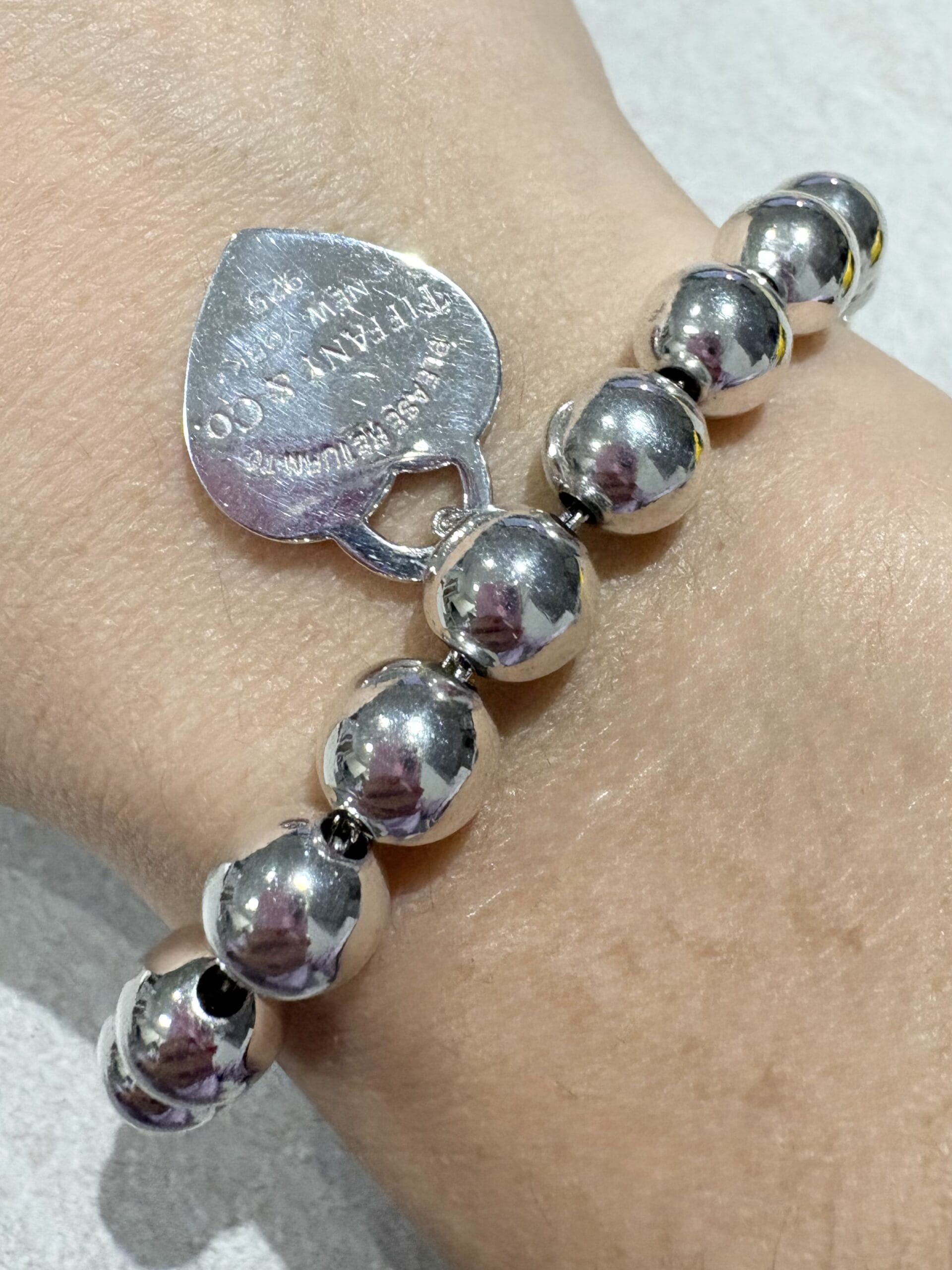 Bracciale heart tag in argento 8 mm return to tiffany-3