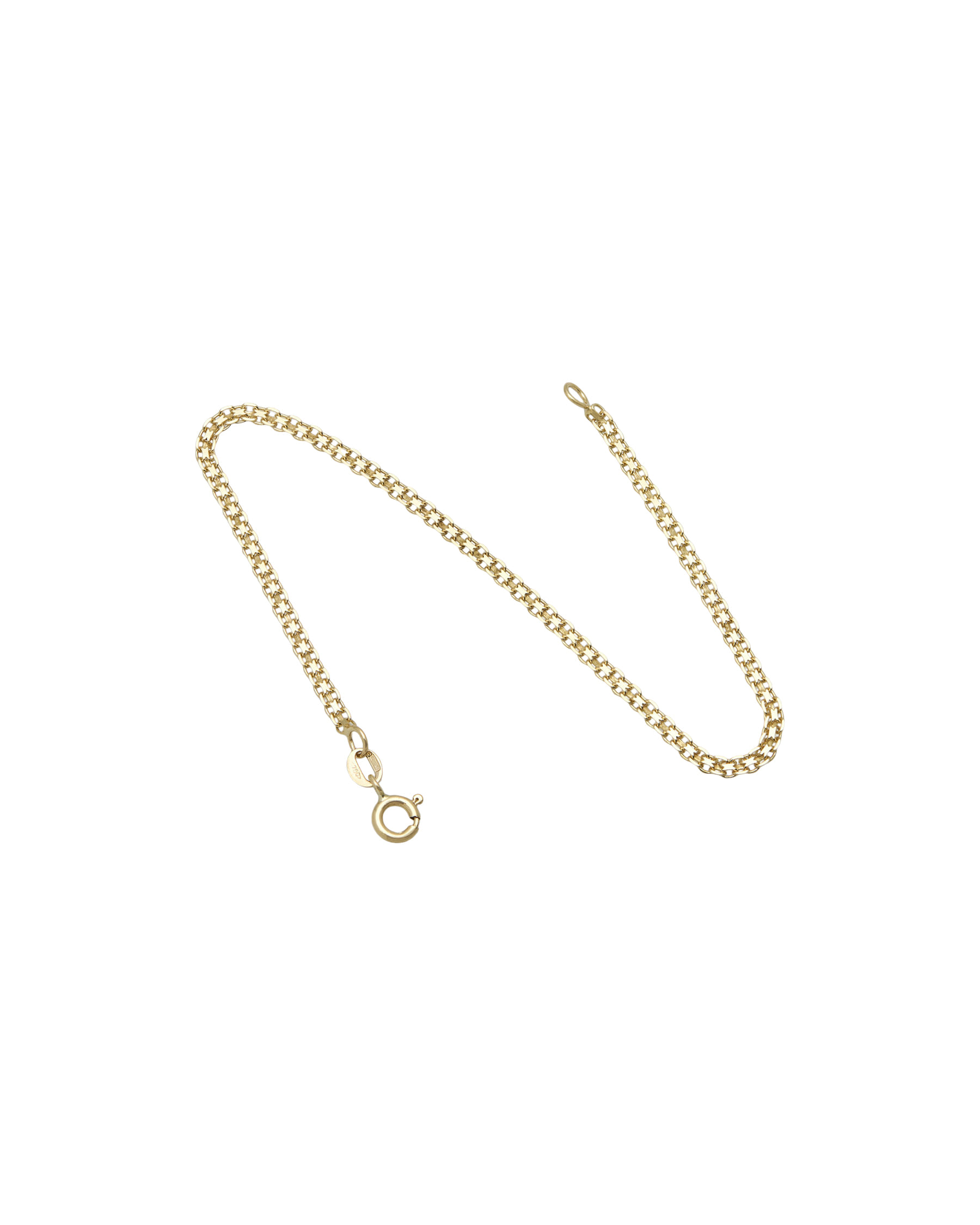 Bracciale maglia grumettina a due file-2