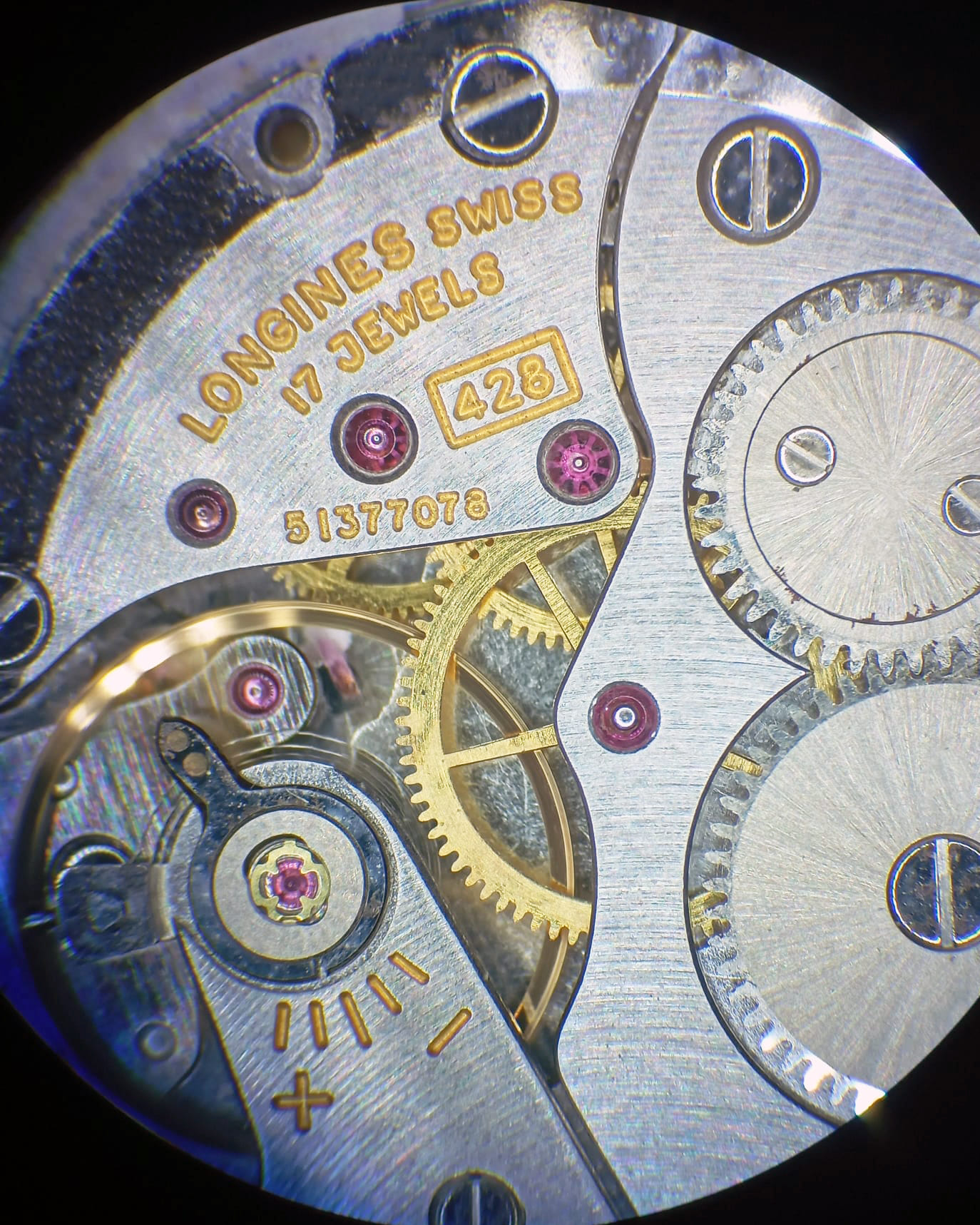 Longines di forma oro 18 kt cal 428-7