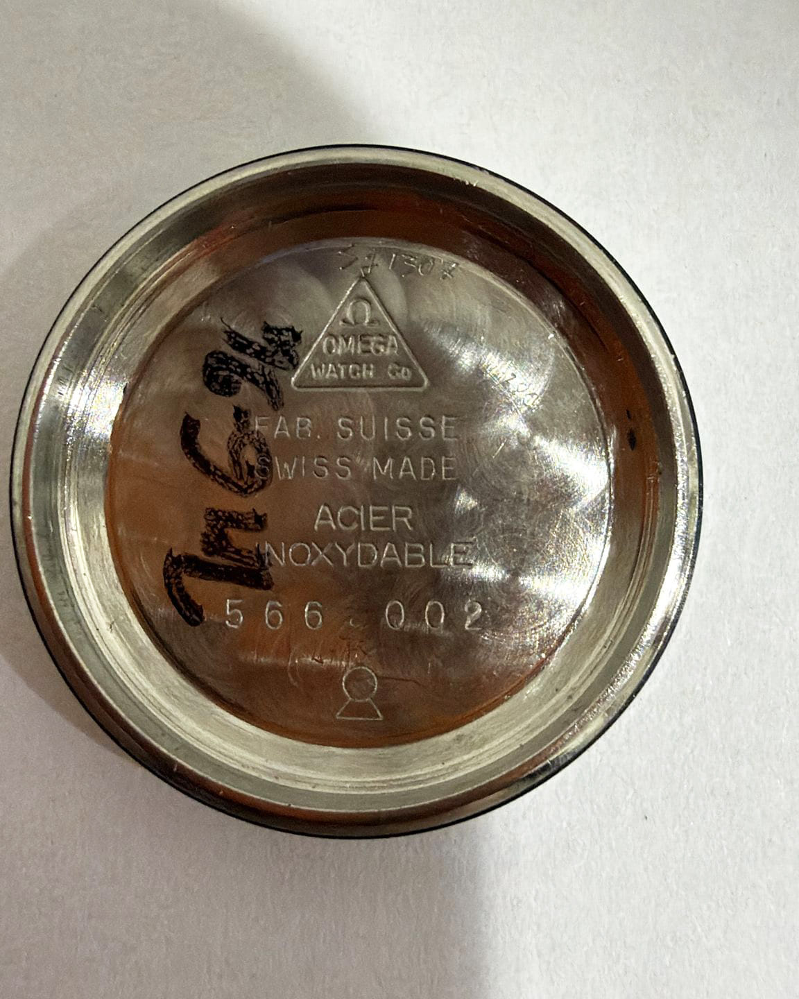 Omega lady automatic 20 mm steel ref 566002-8