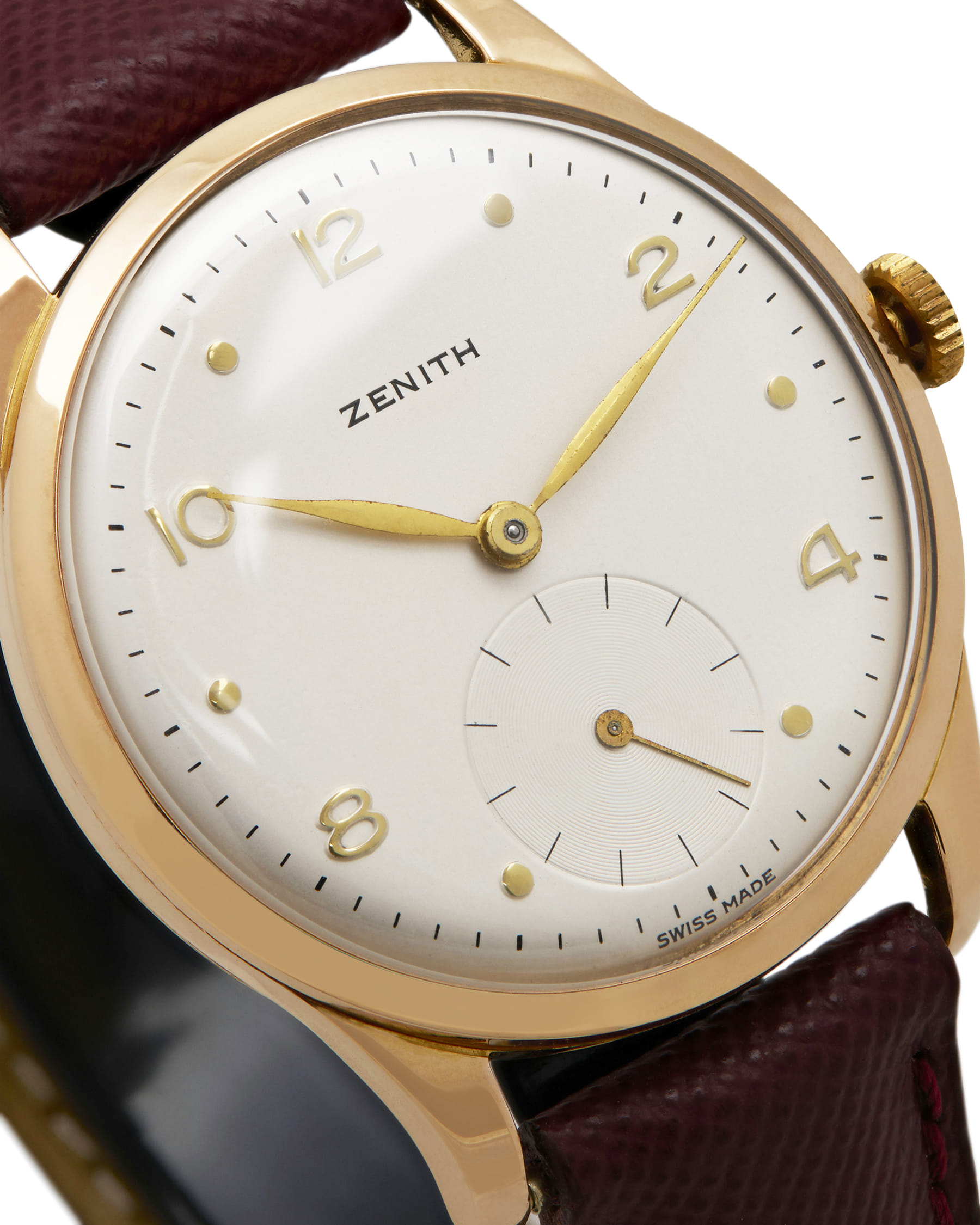 Zenith classic vintage rose gold 34 mm cal 126-6-2