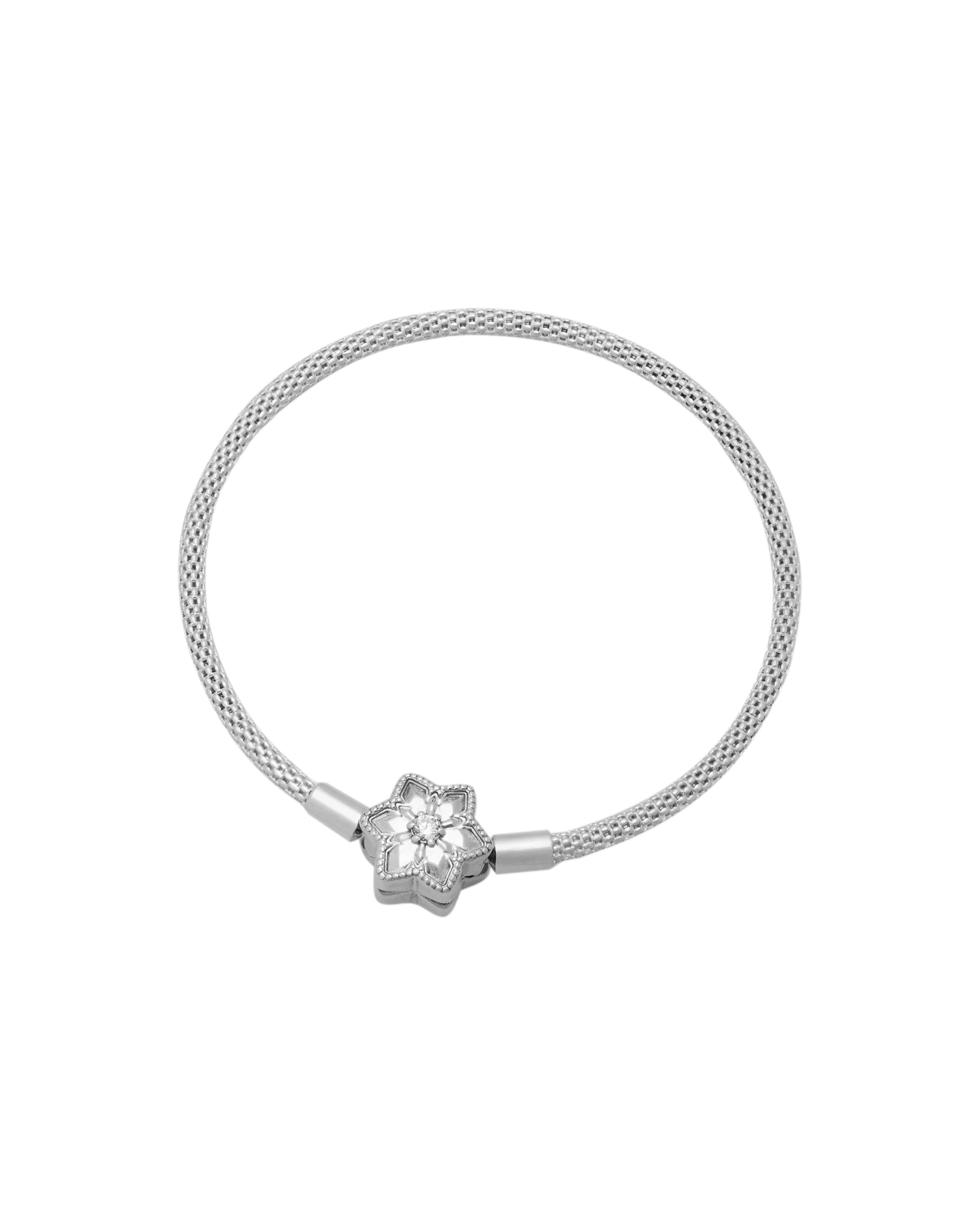 Bracciale pandora sterling silver shine bright moments mesh-1