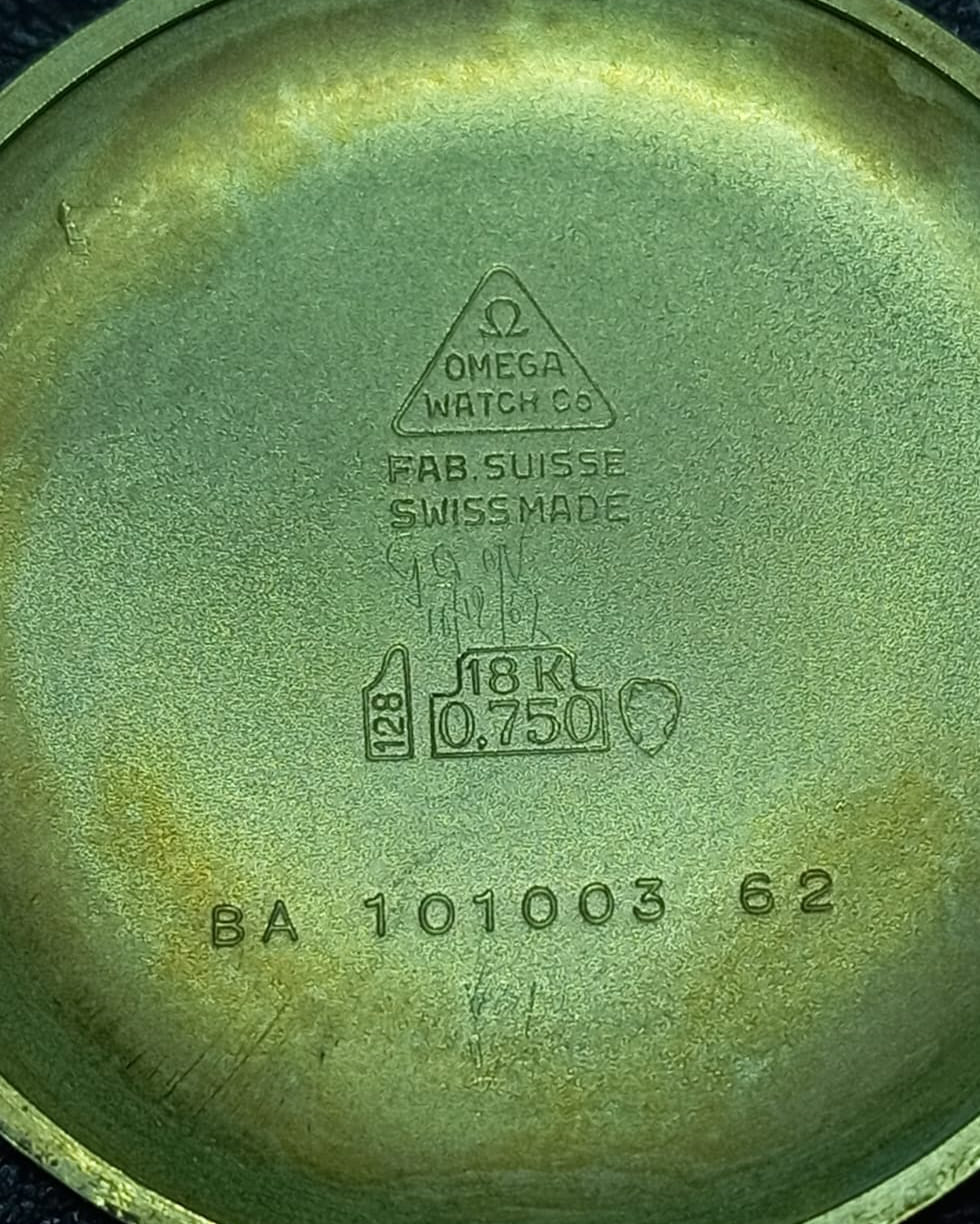 Omega classic chronograph cal. 321 oro 18kt-9