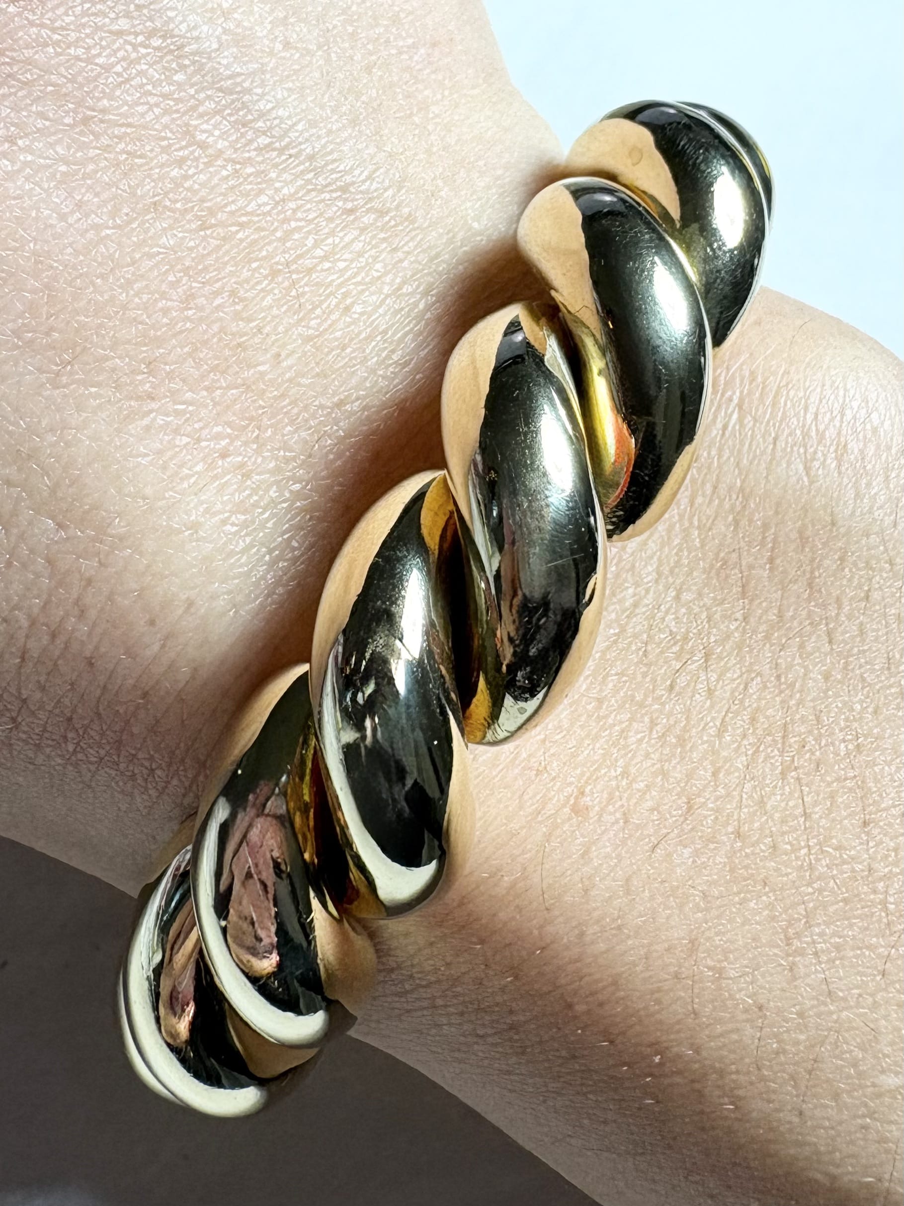 Bracciale weingrill maglia san marco in oro giallo 18 kt-3