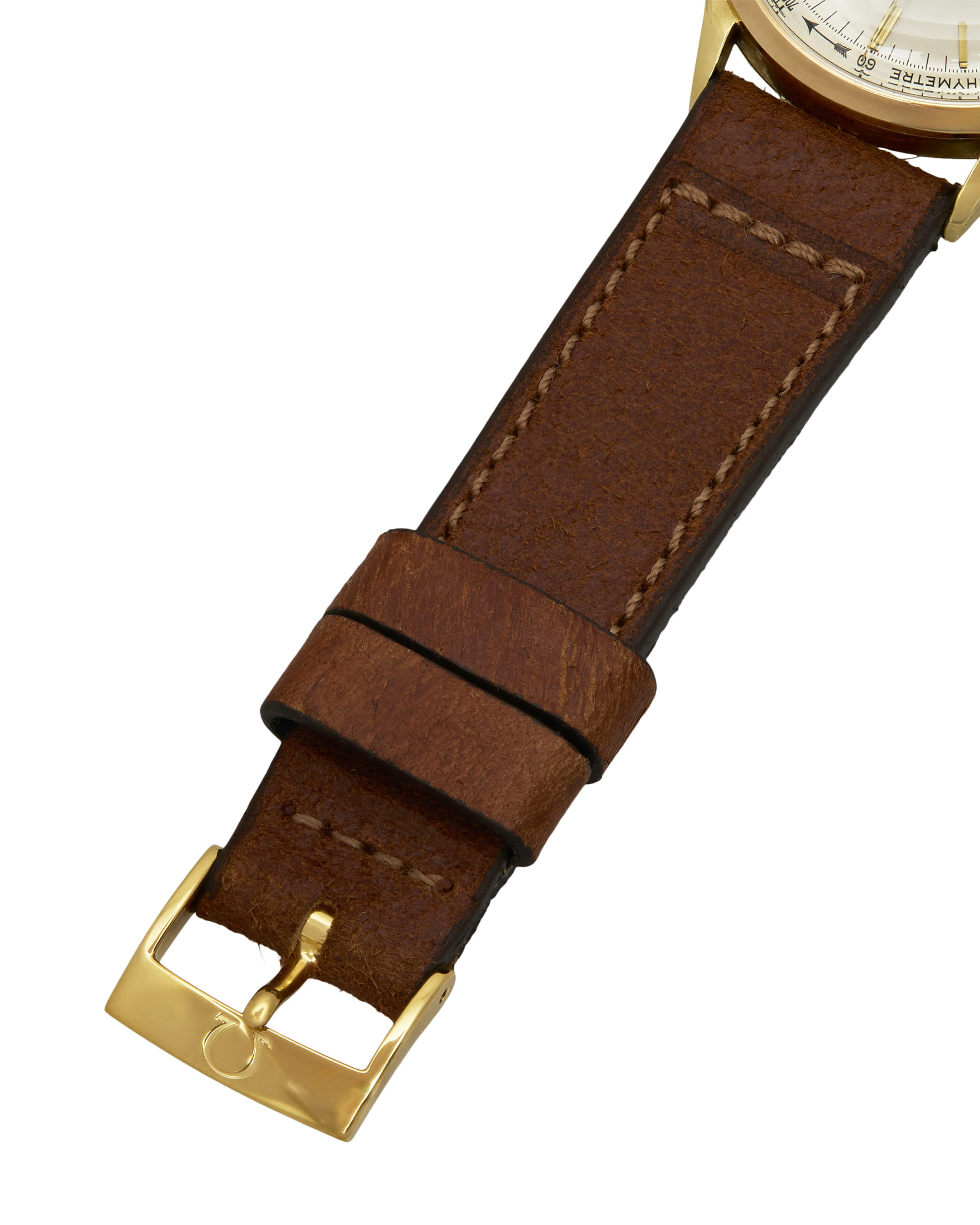 Omega classic chronograph cal. 321 oro 18kt-5