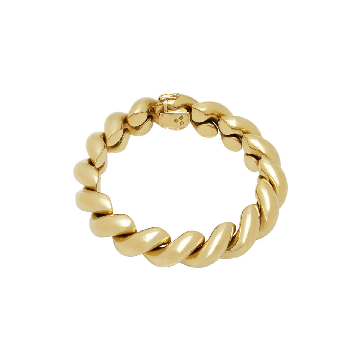 Bracciale weingrill maglia san marco in oro giallo 18 kt-1