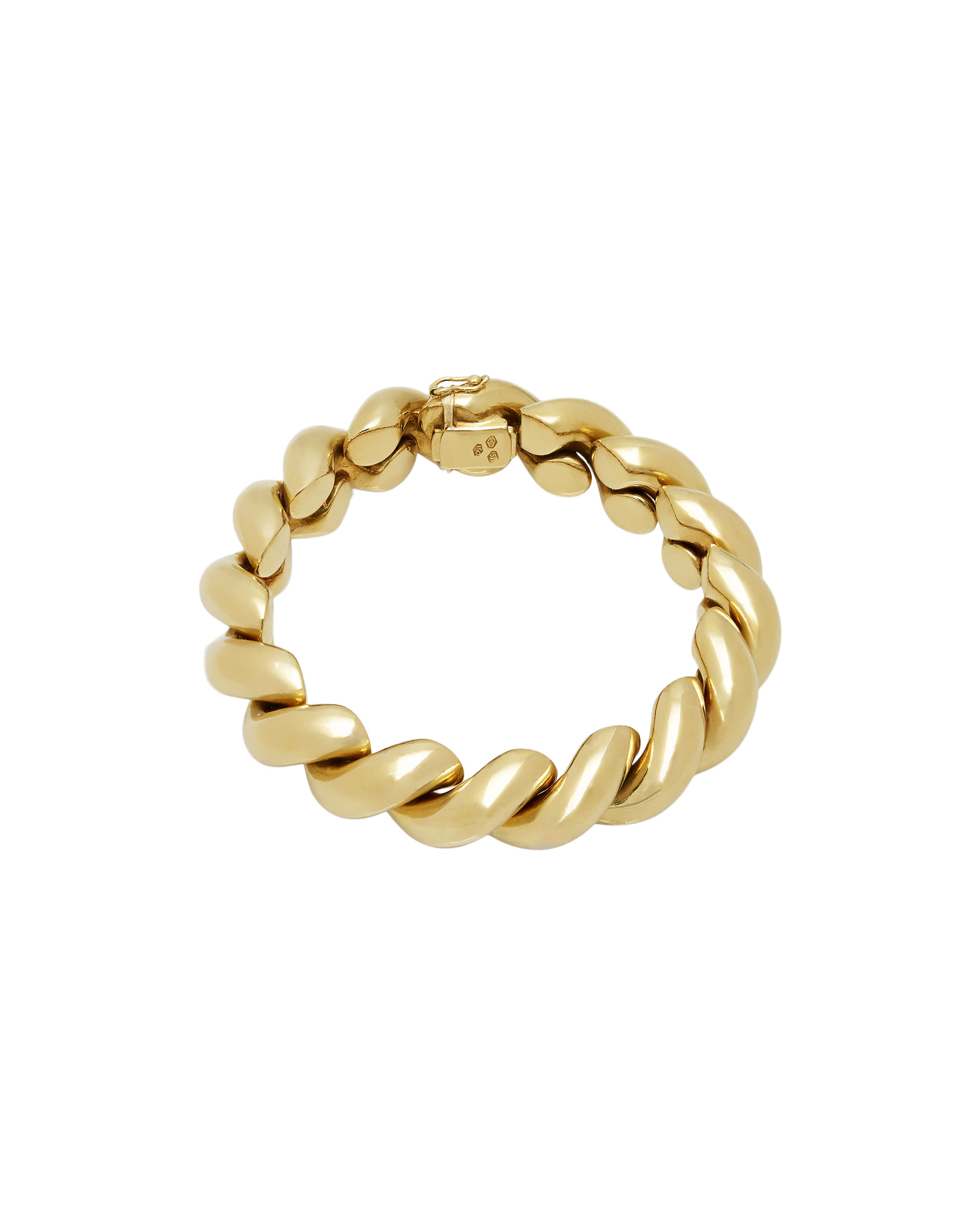 Bracciale weingrill maglia san marco in oro giallo 18 kt-1