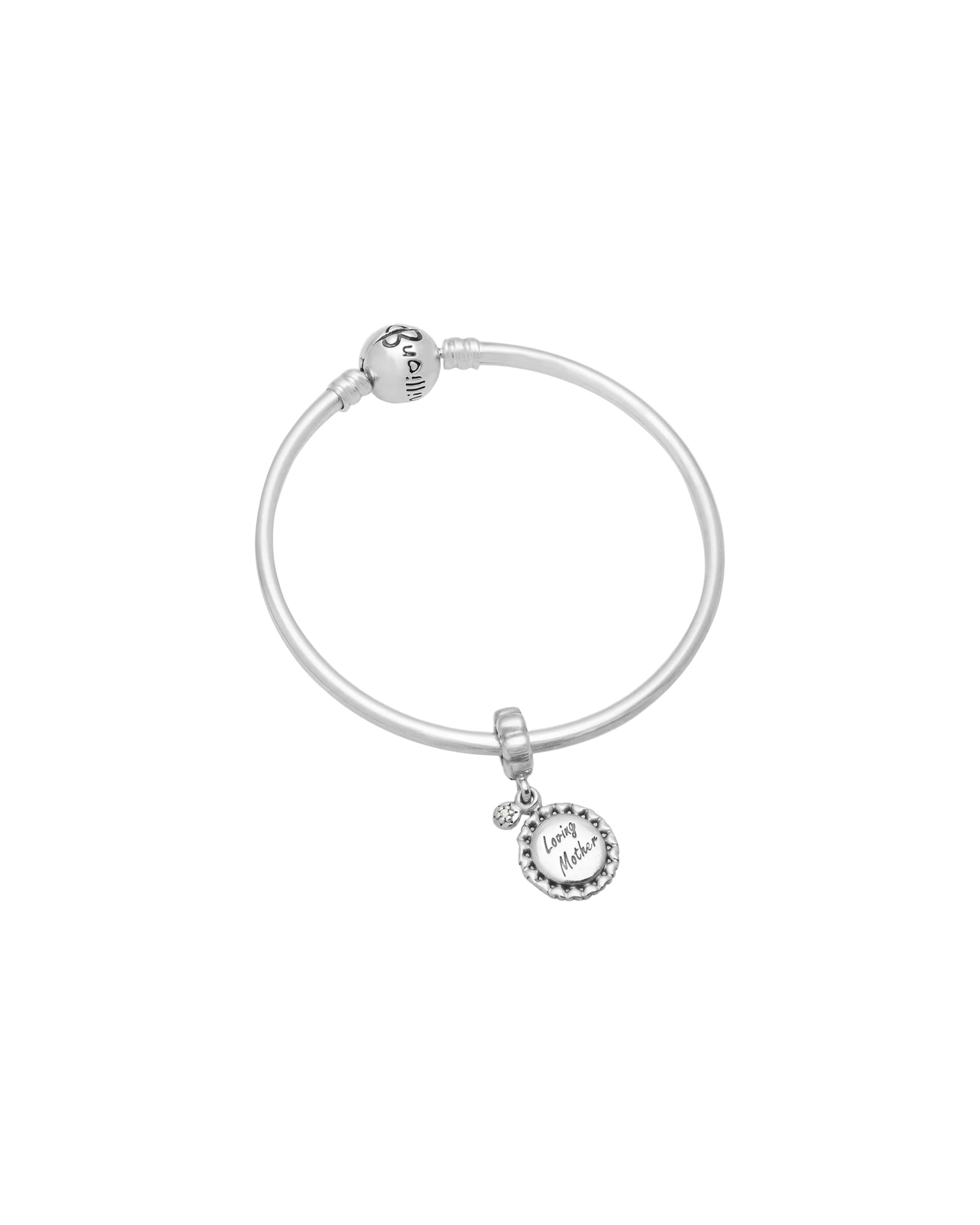 Bracciale pandora one in a million con charm loving mother in argento-1