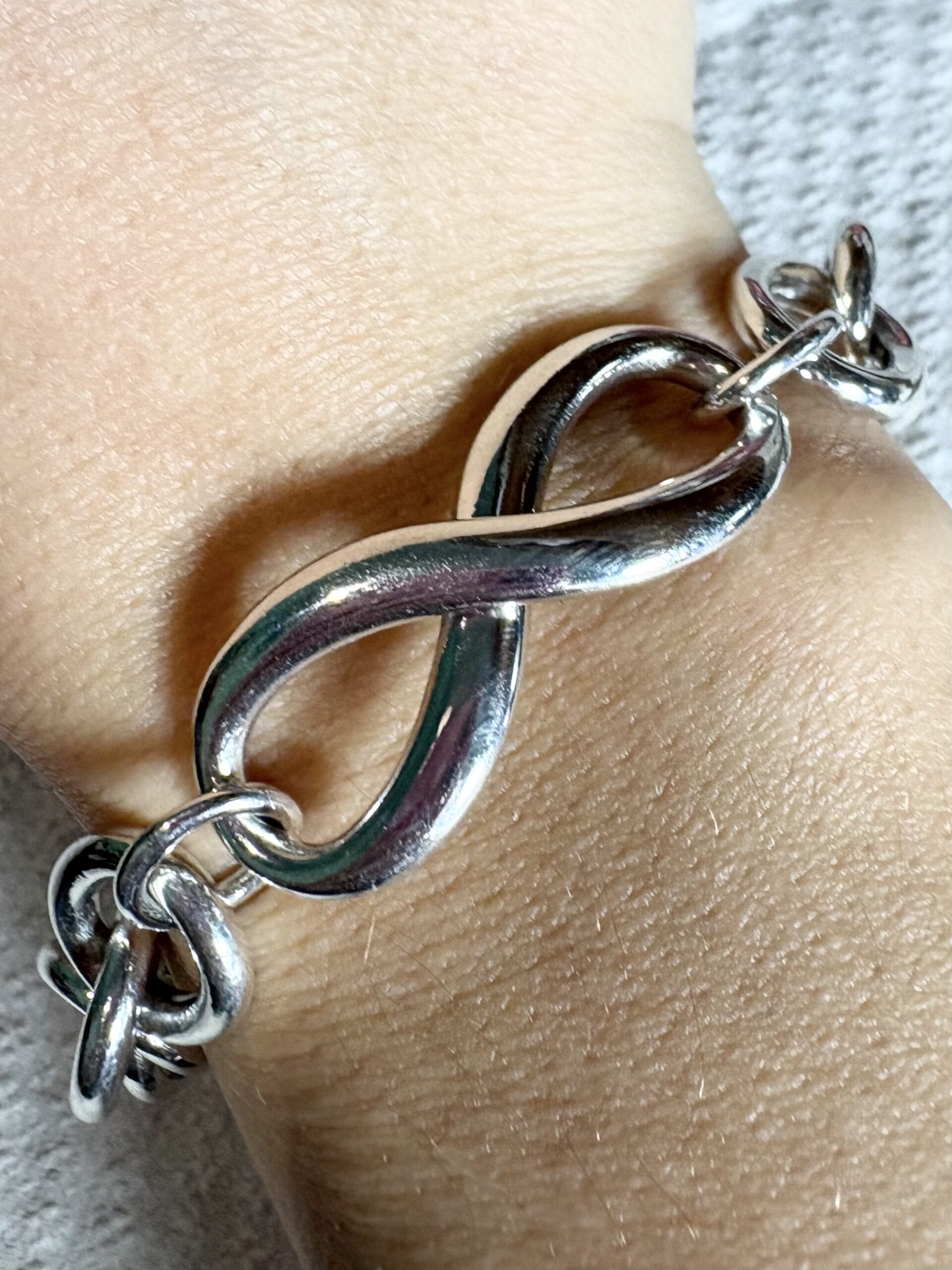 Bracciale tiffany infinity xl in argento 925-3