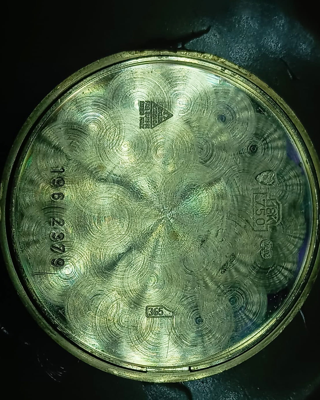 Omega de ville oro 18 kt mm ref 1962379-7